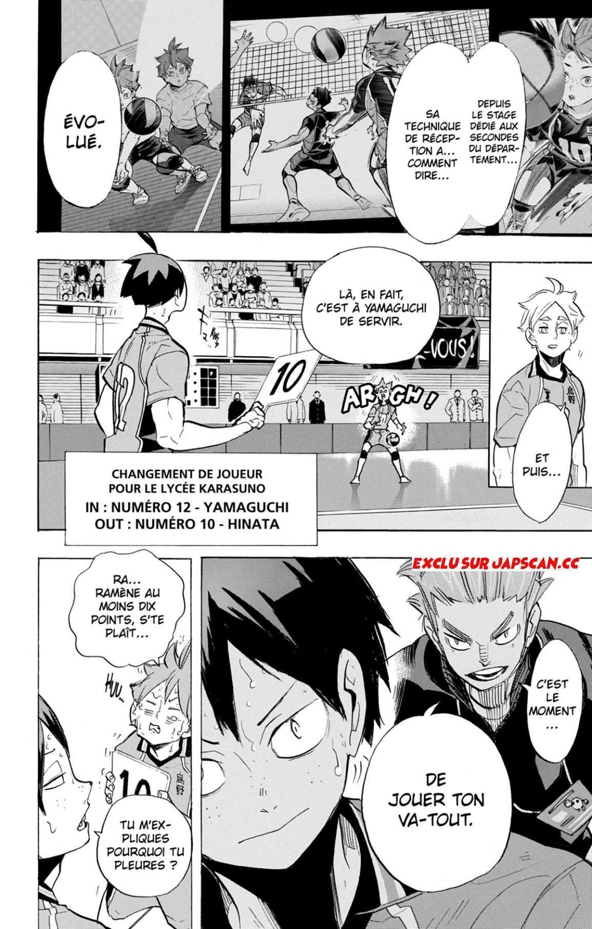 Read Haikyuu FRANCAIS Manga Online