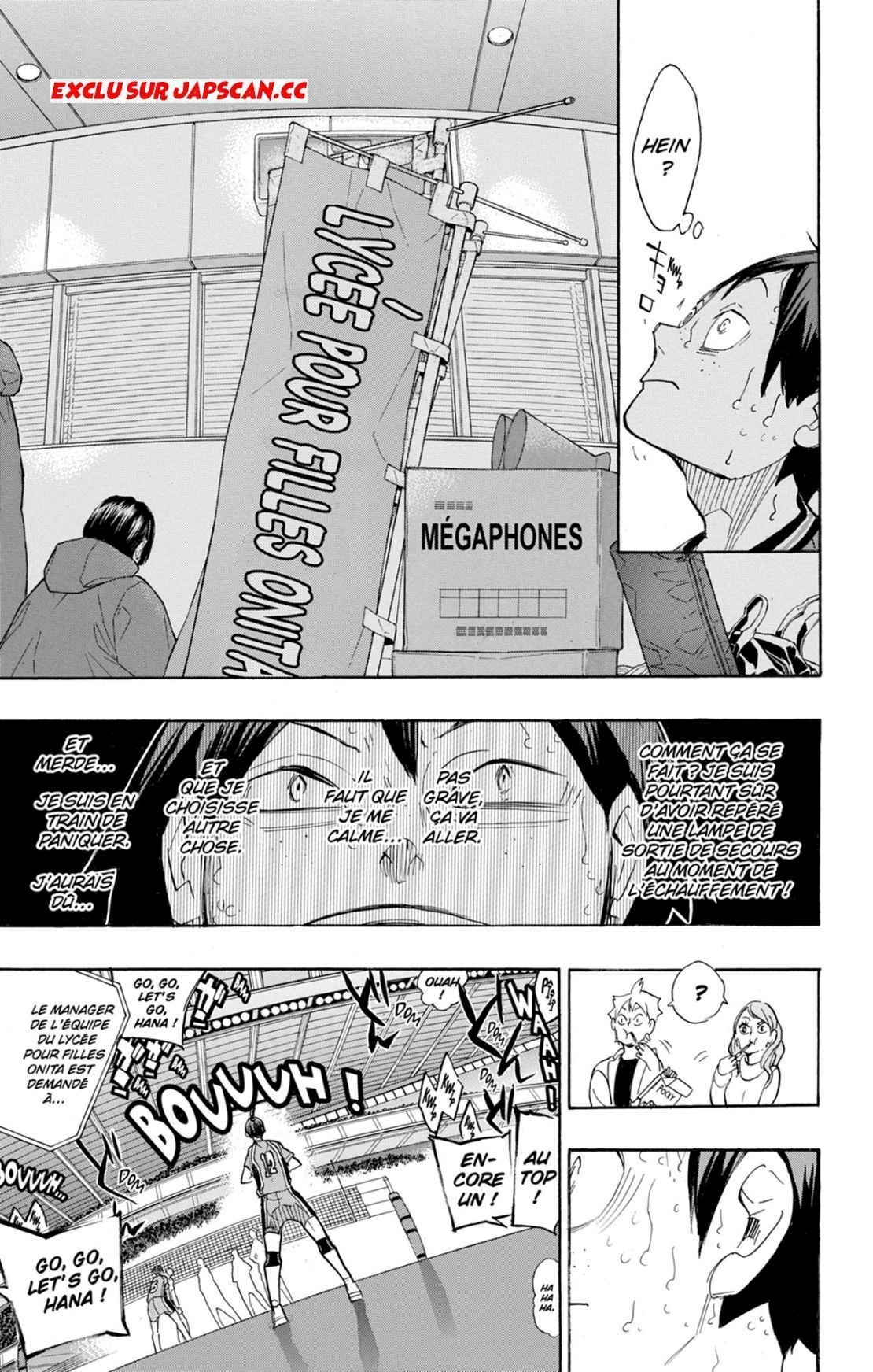 Read Haikyuu FRANCAIS Manga Online