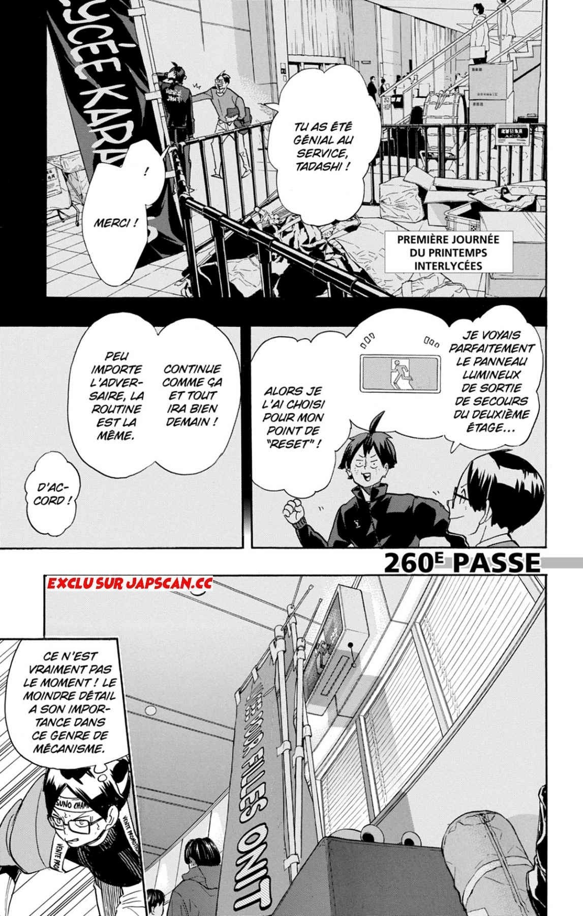 Read Haikyuu FRANCAIS Manga Online