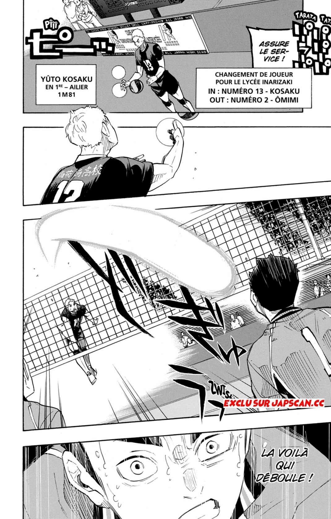 Read Haikyuu FRANCAIS Manga Online