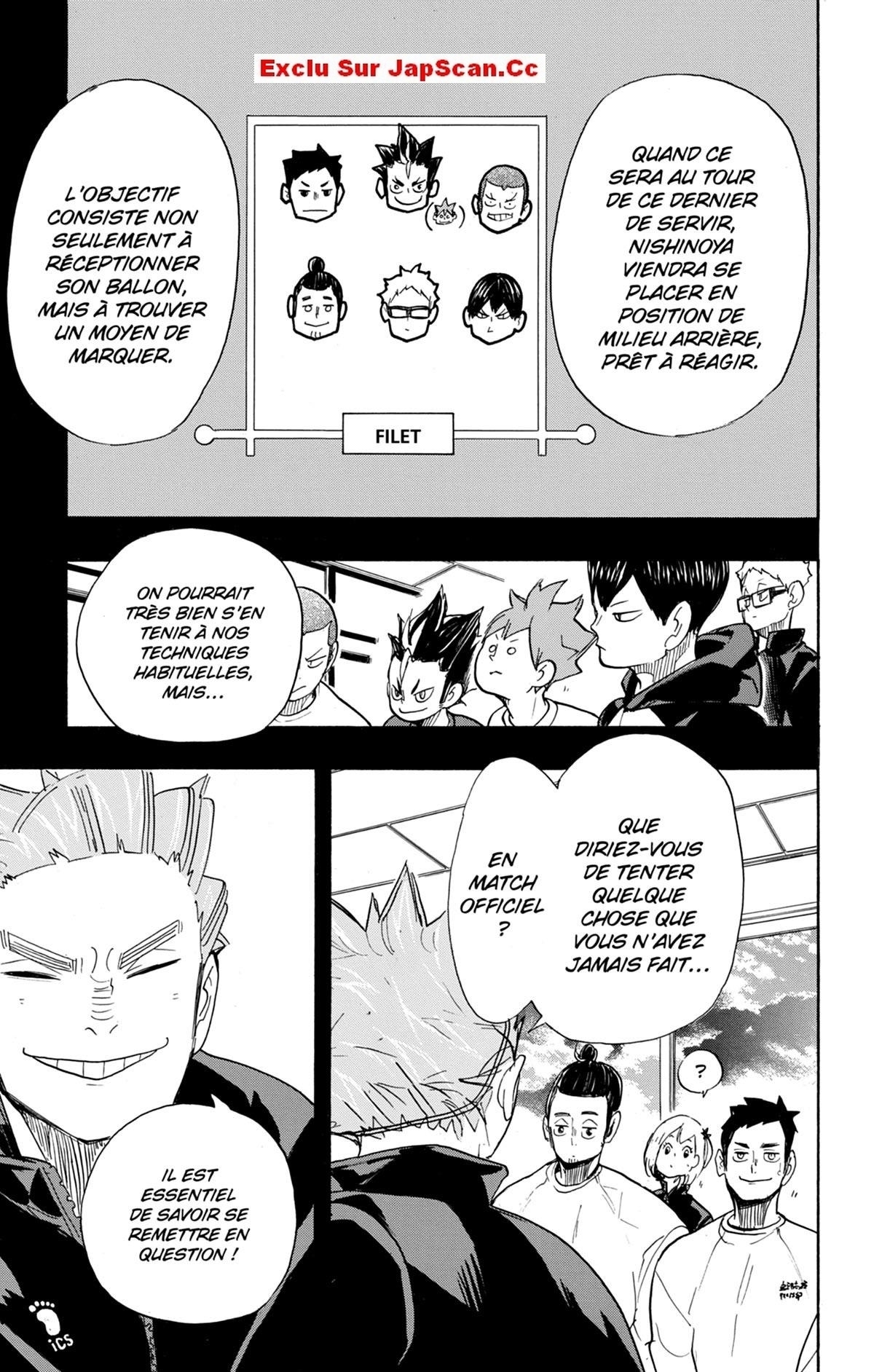Read Haikyuu FRANCAIS Manga Online