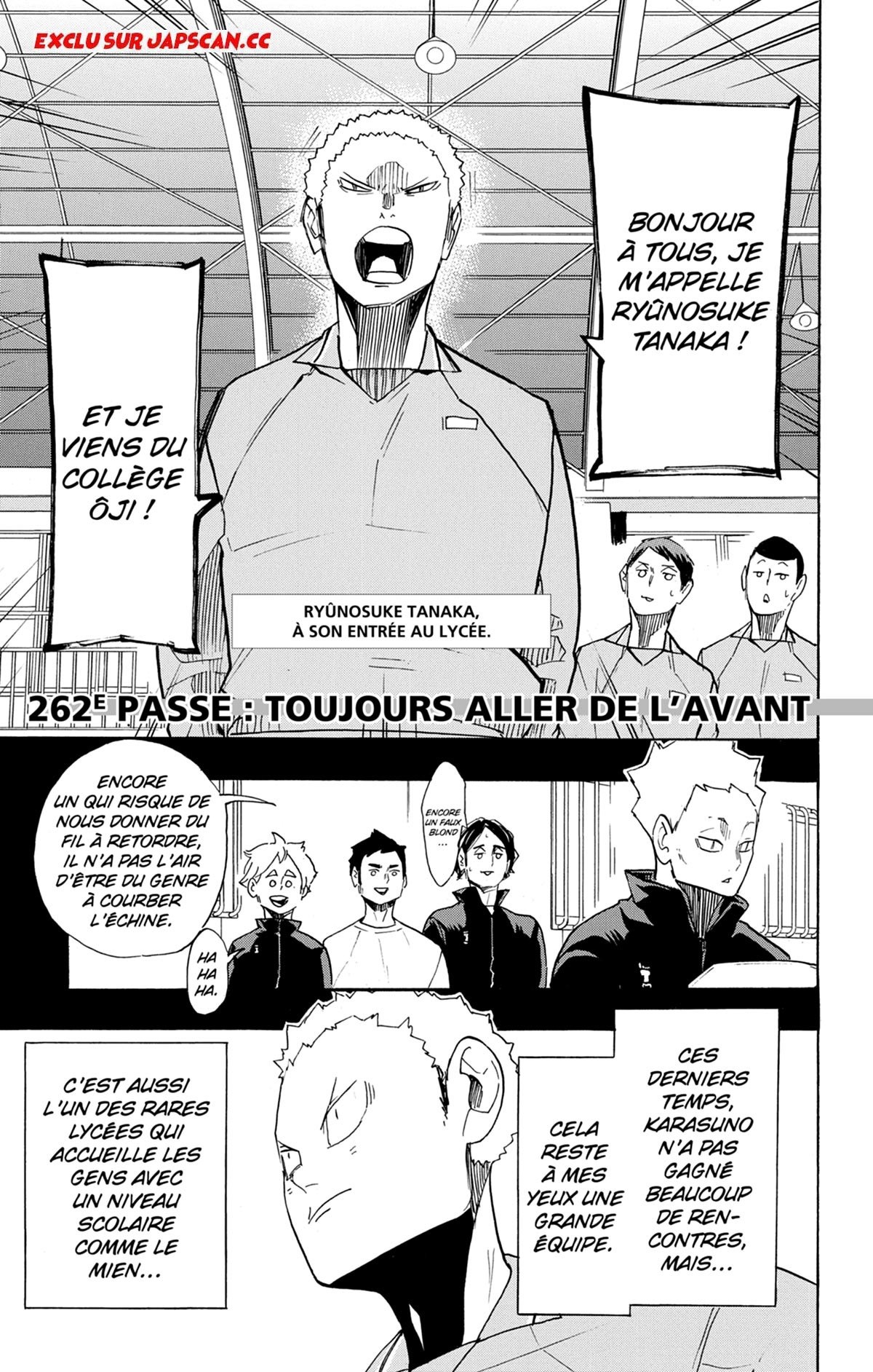 Read Haikyuu FRANCAIS Manga Online
