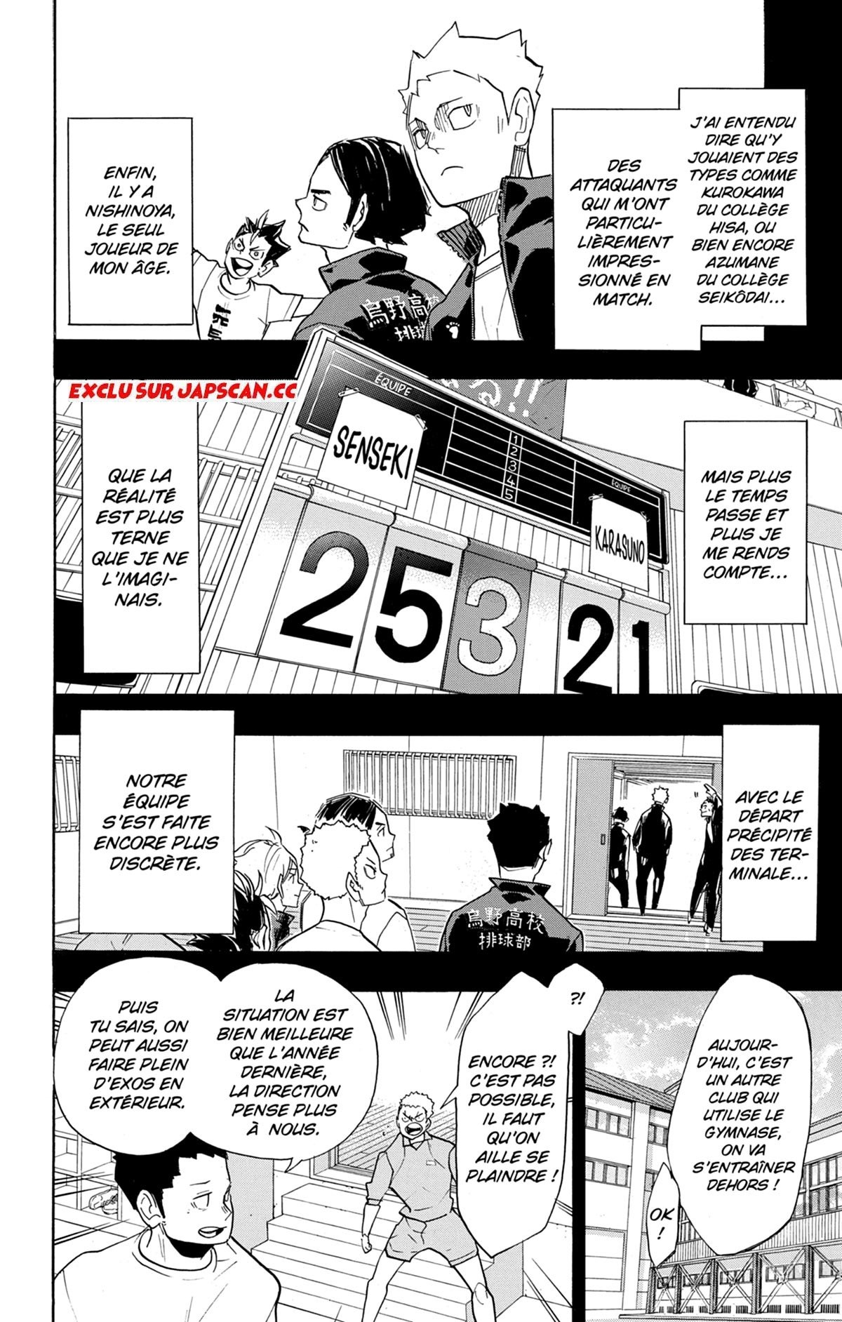 Read Haikyuu FRANCAIS Manga Online