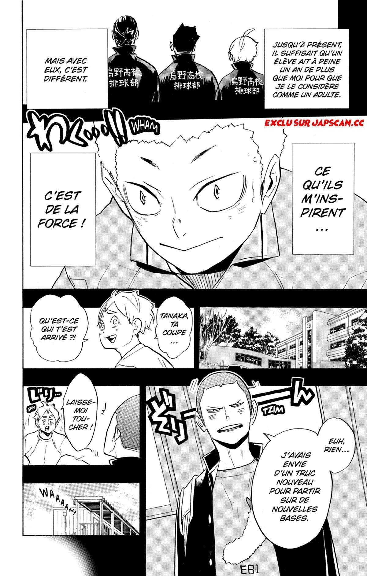 Read Haikyuu FRANCAIS Manga Online