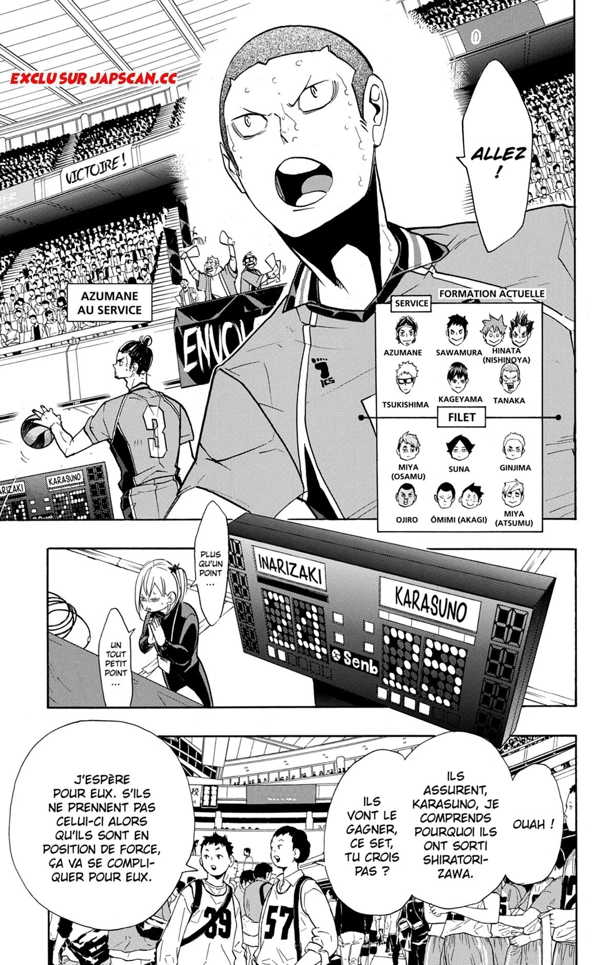 Read Haikyuu FRANCAIS Manga Online