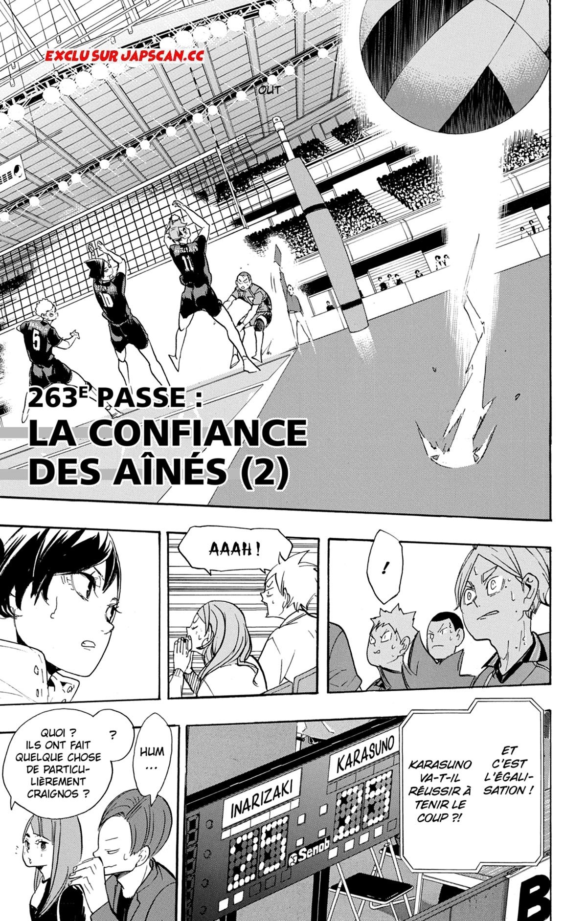 Read Haikyuu FRANCAIS Manga Online