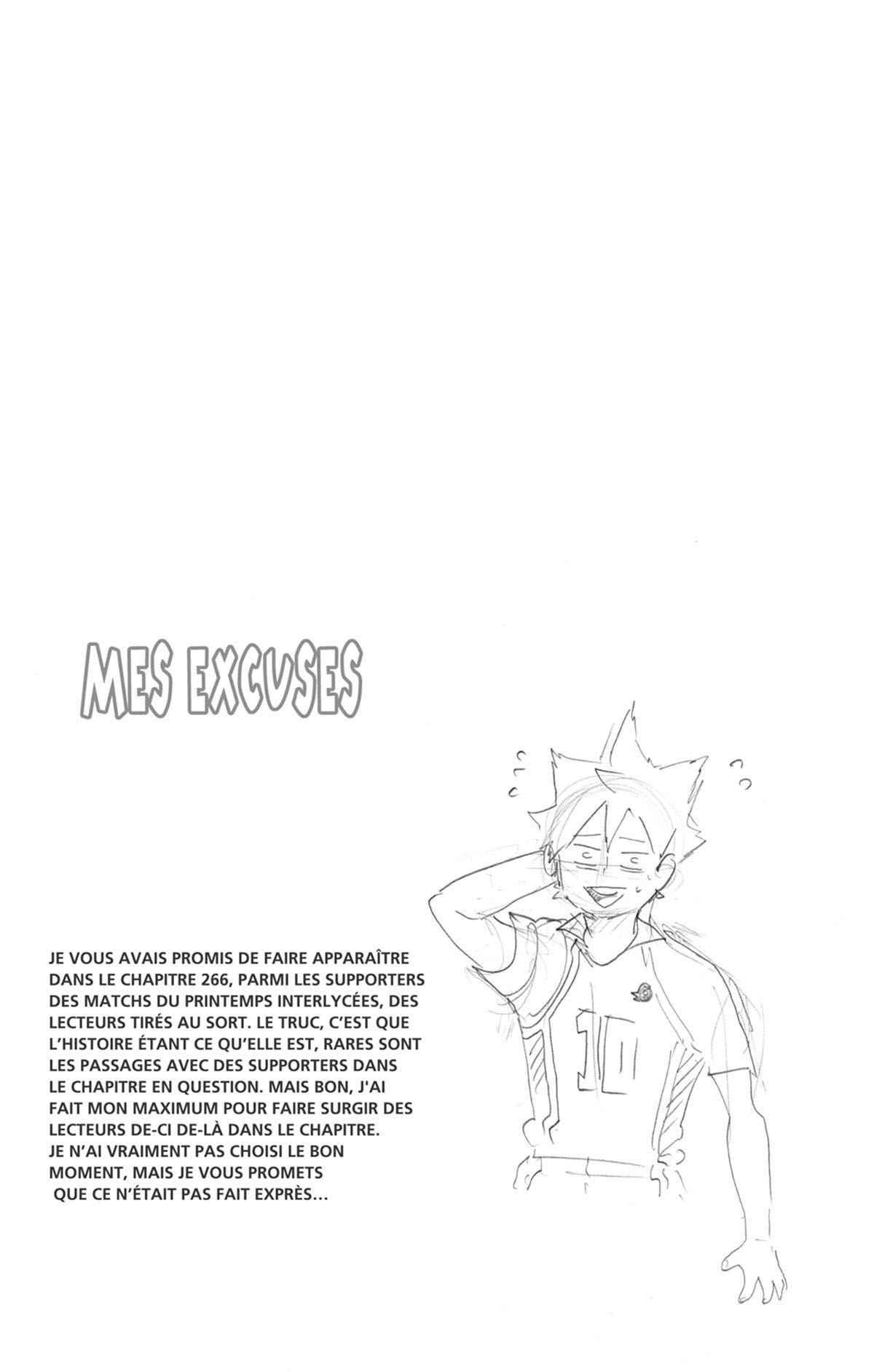 Read Haikyuu FRANCAIS Manga Online