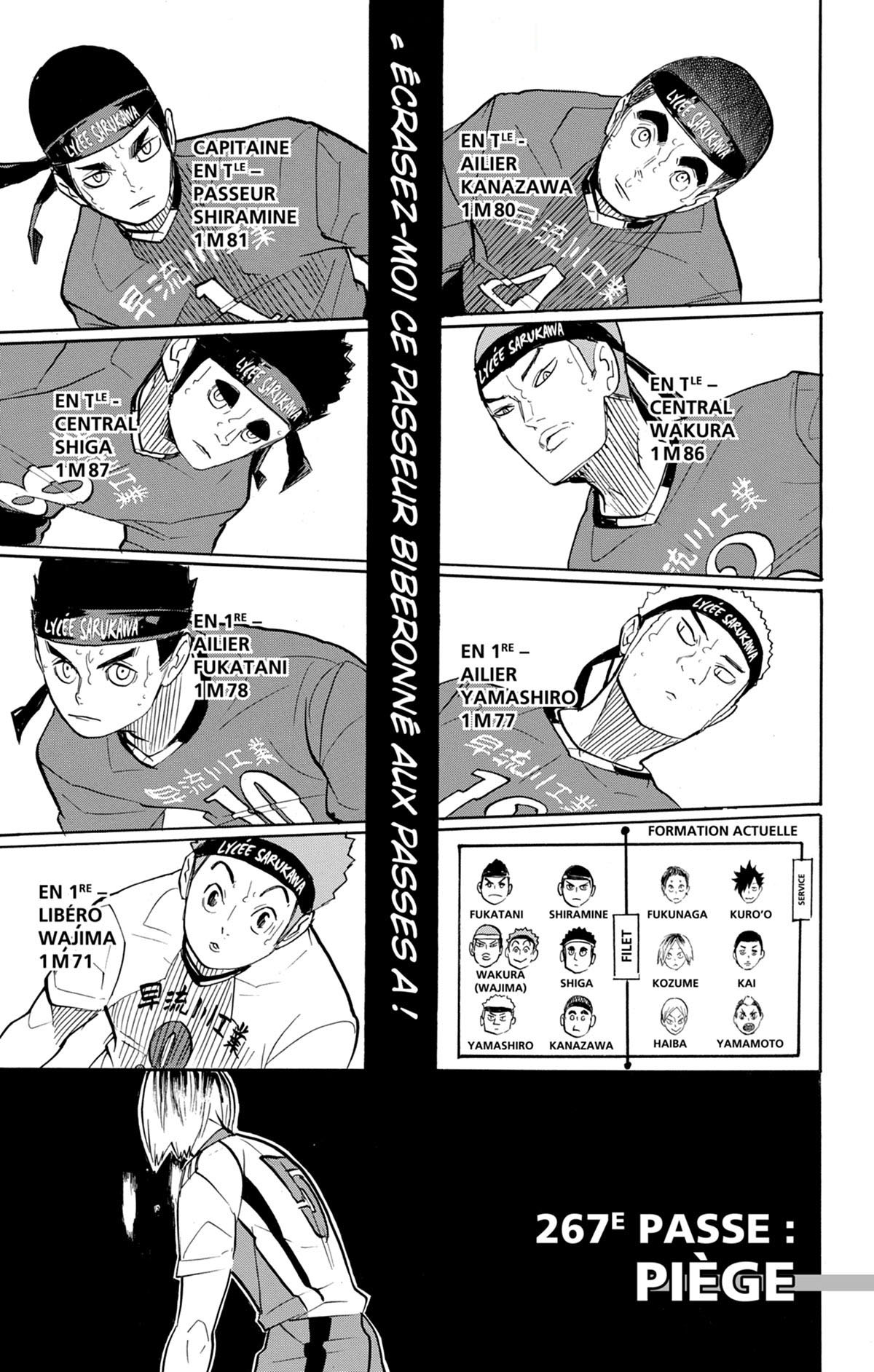 Read Haikyuu FRANCAIS Manga Online