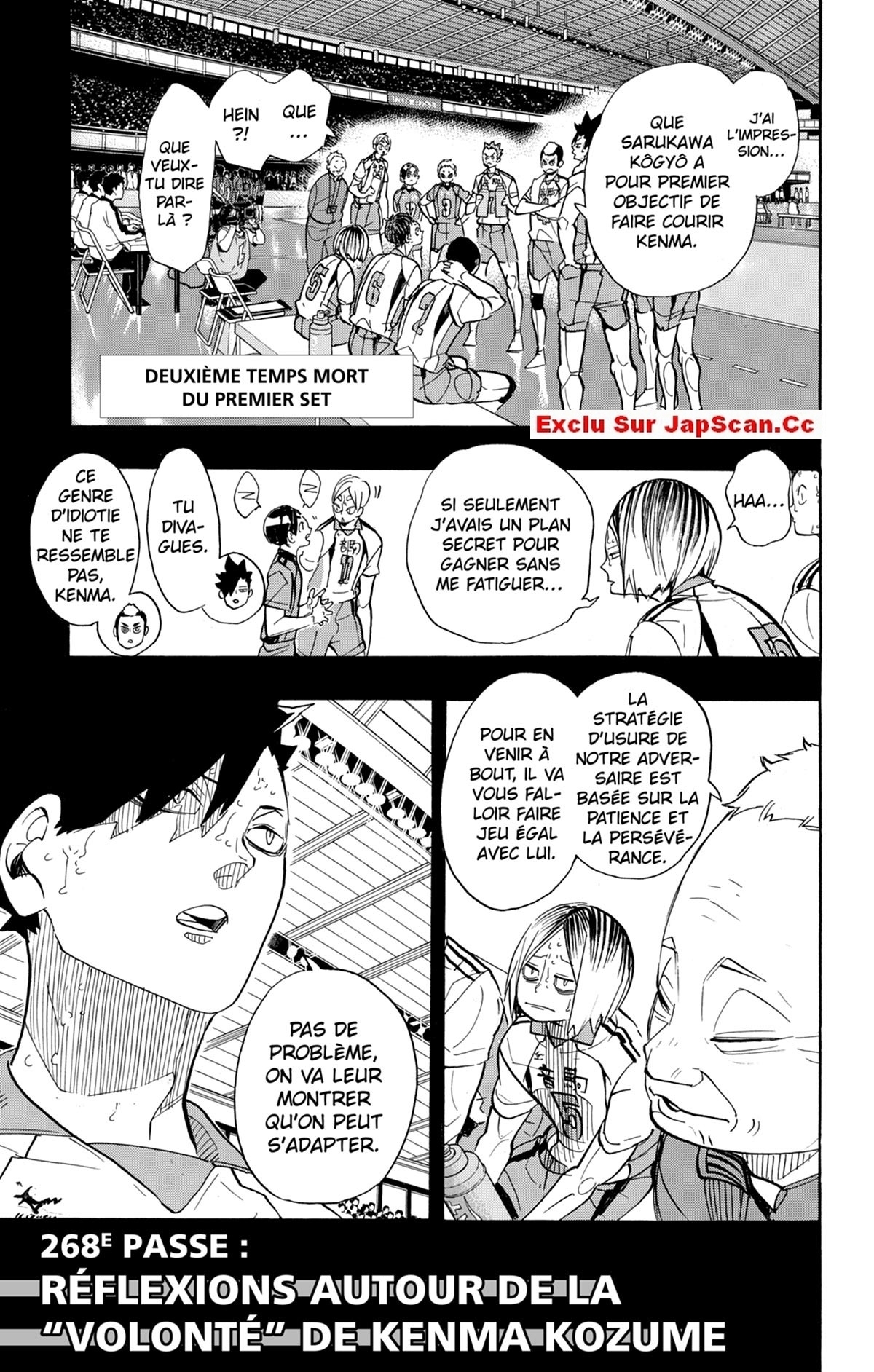 Read Haikyuu FRANCAIS Manga Online