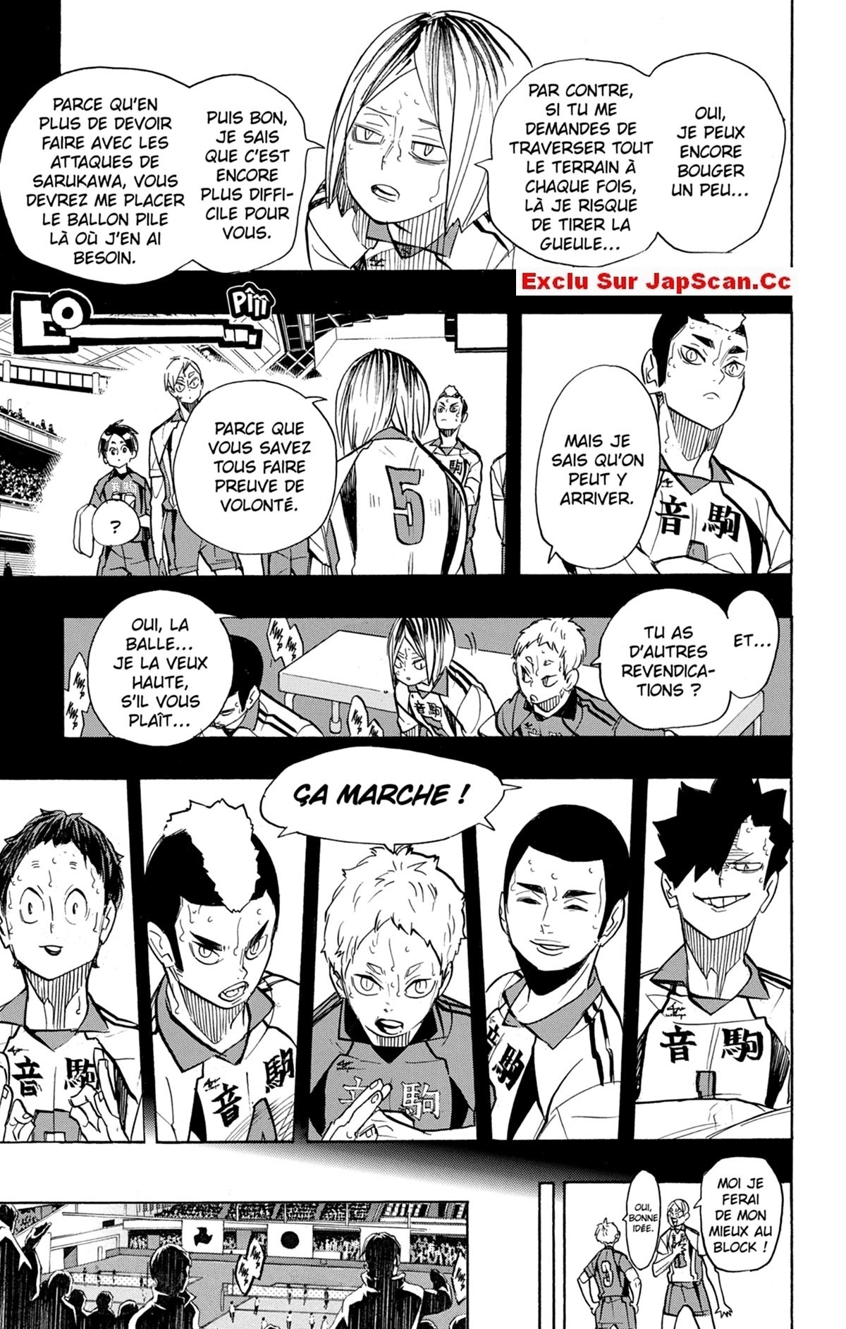 Read Haikyuu FRANCAIS Manga Online