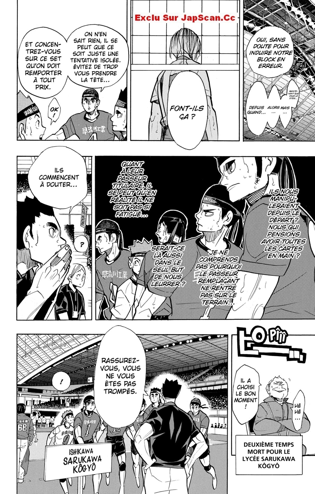 Read Haikyuu FRANCAIS Manga Online