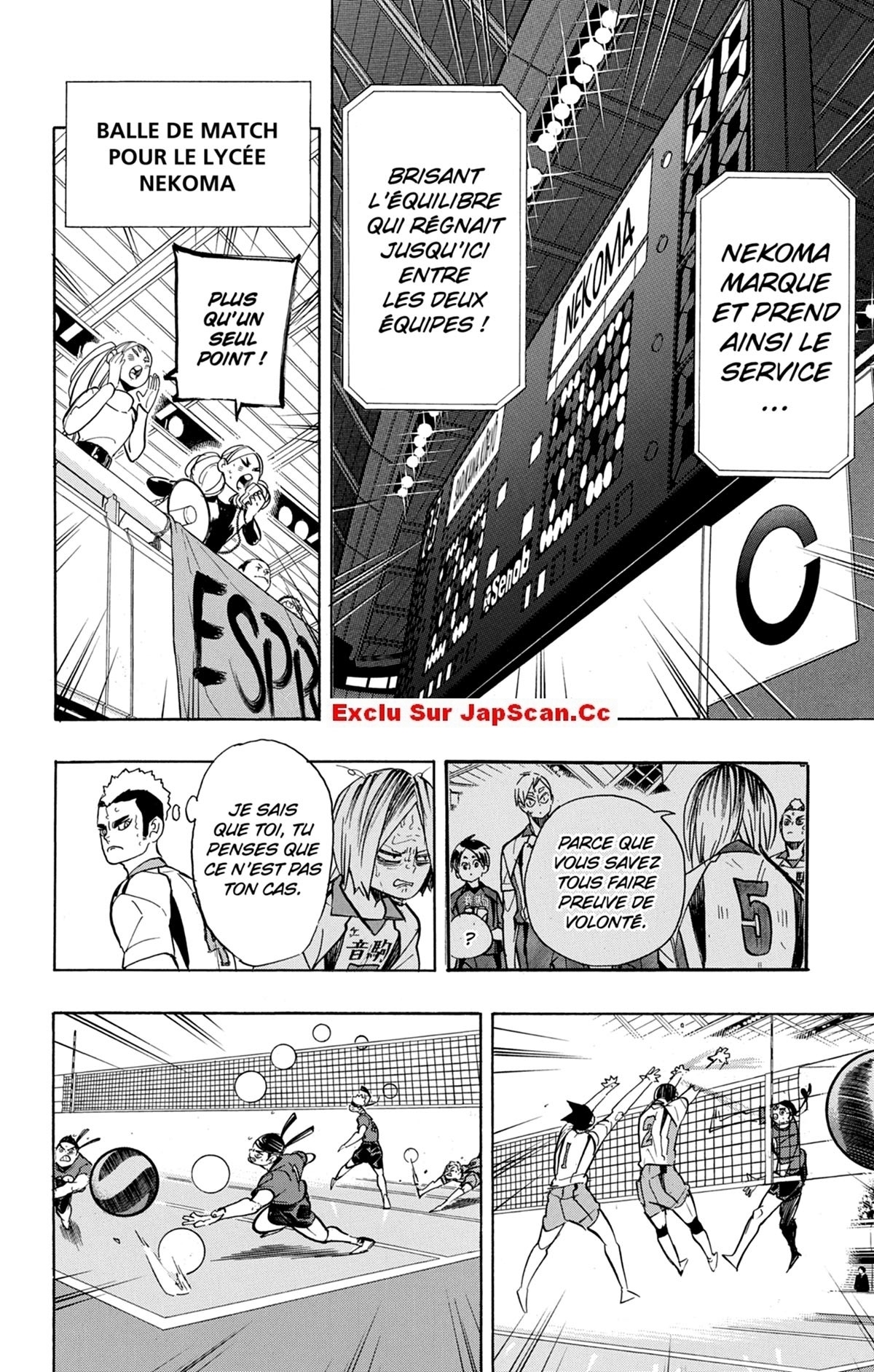 Read Haikyuu FRANCAIS Manga Online