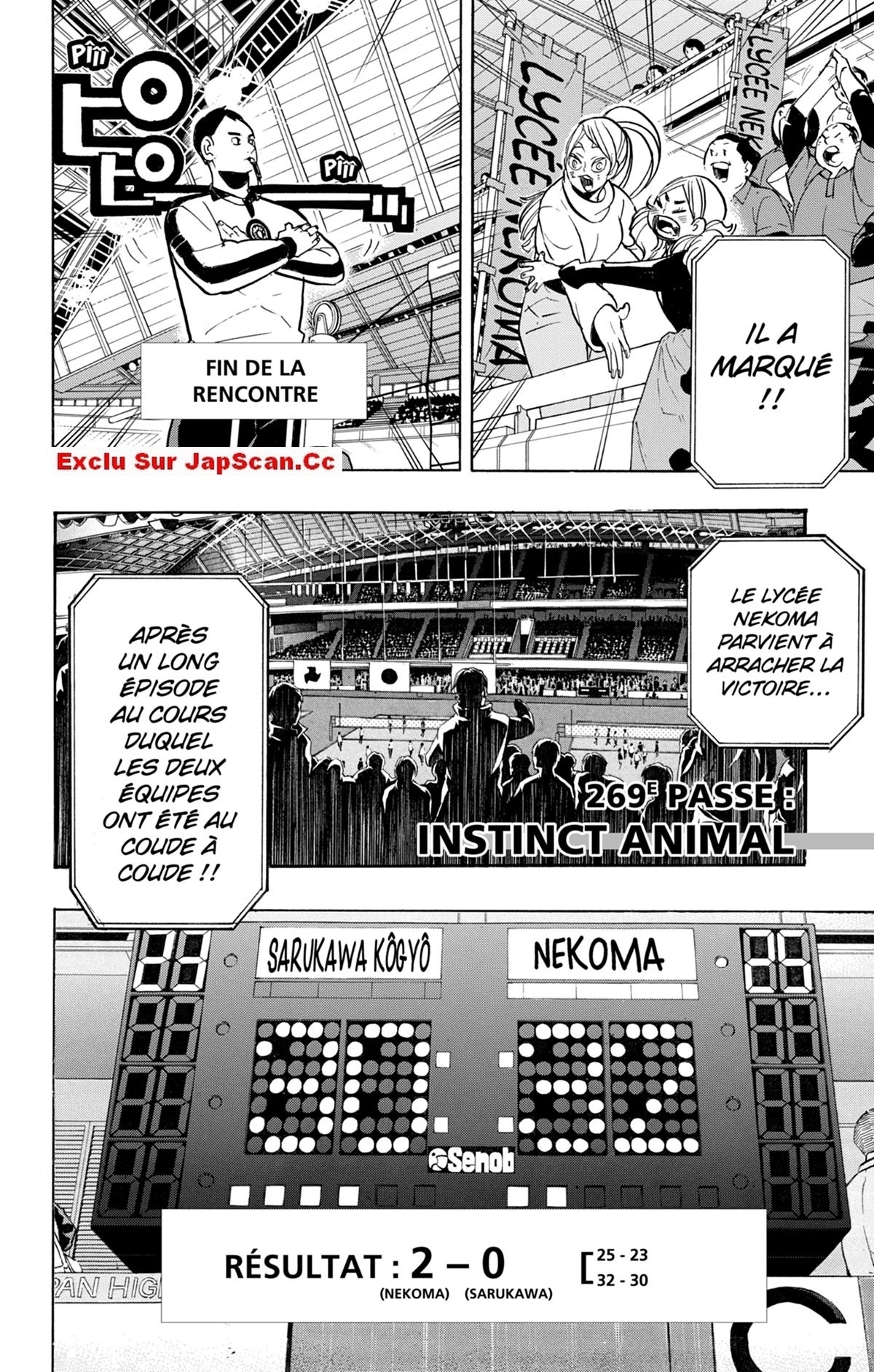 Read Haikyuu FRANCAIS Manga Online