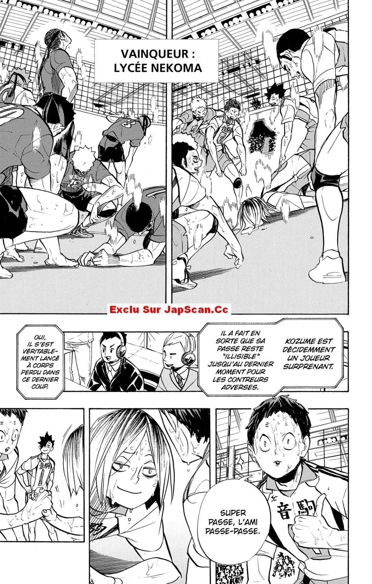 Read Haikyuu FRANCAIS Manga Online