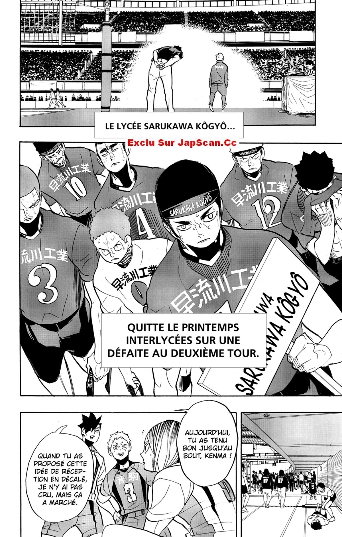 Read Haikyuu FRANCAIS Manga Online