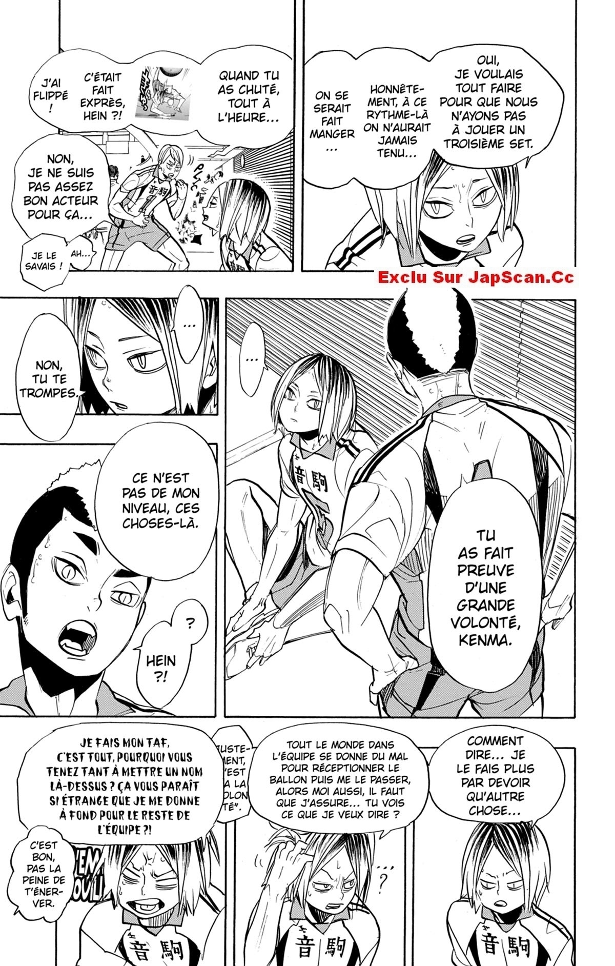 Read Haikyuu FRANCAIS Manga Online