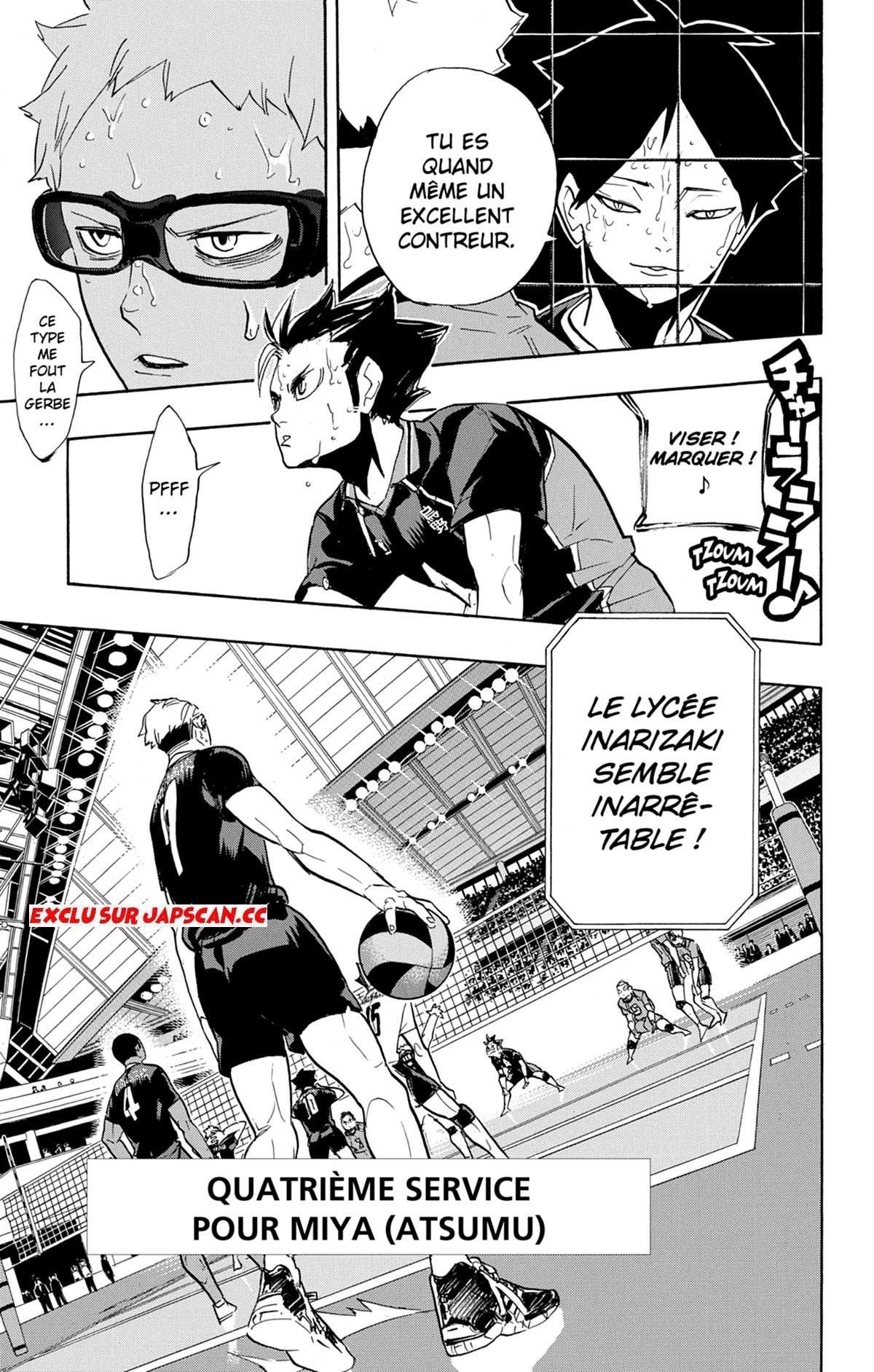 Read Haikyuu FRANCAIS Manga Online