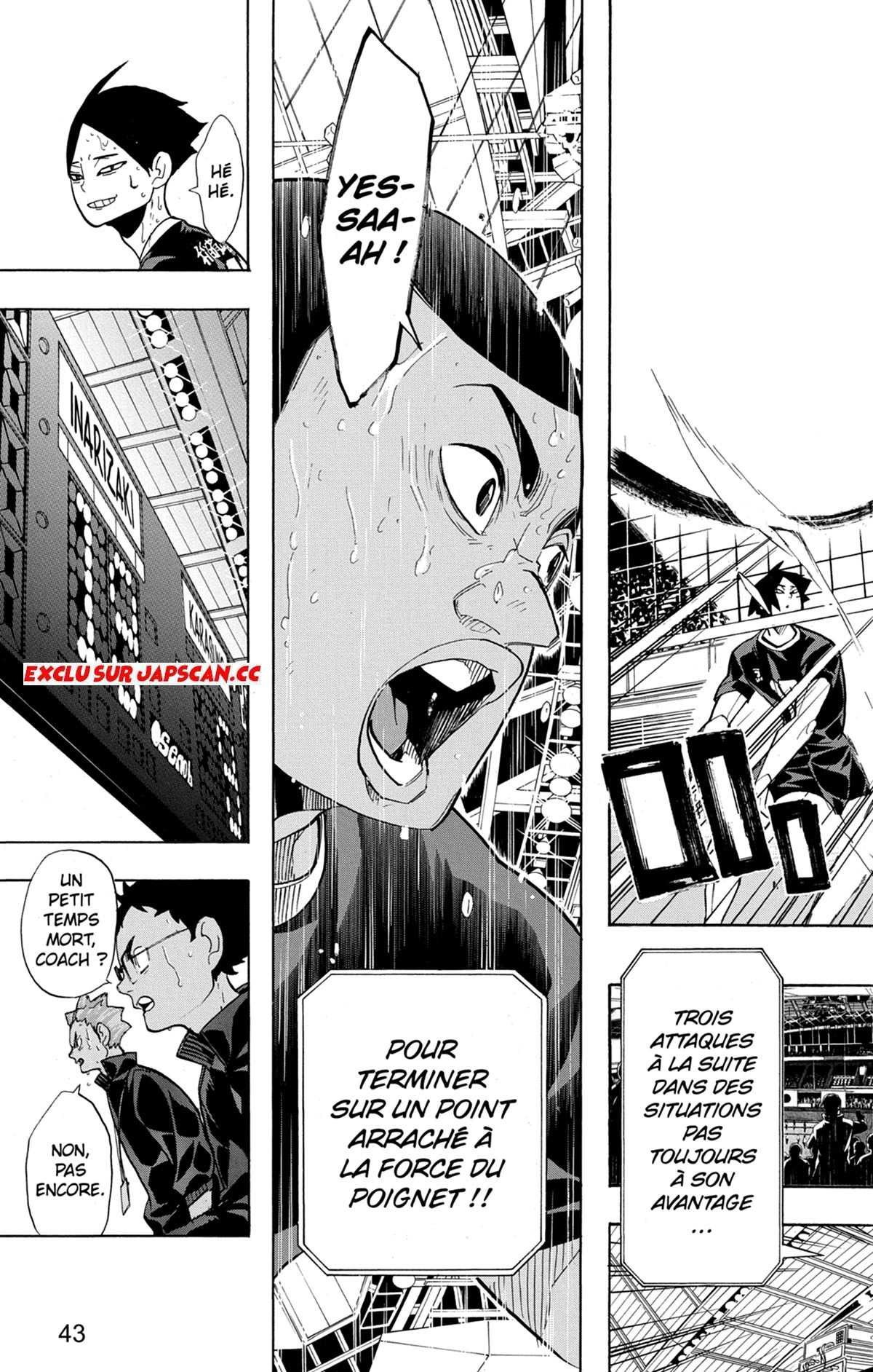 Read Haikyuu FRANCAIS Manga Online