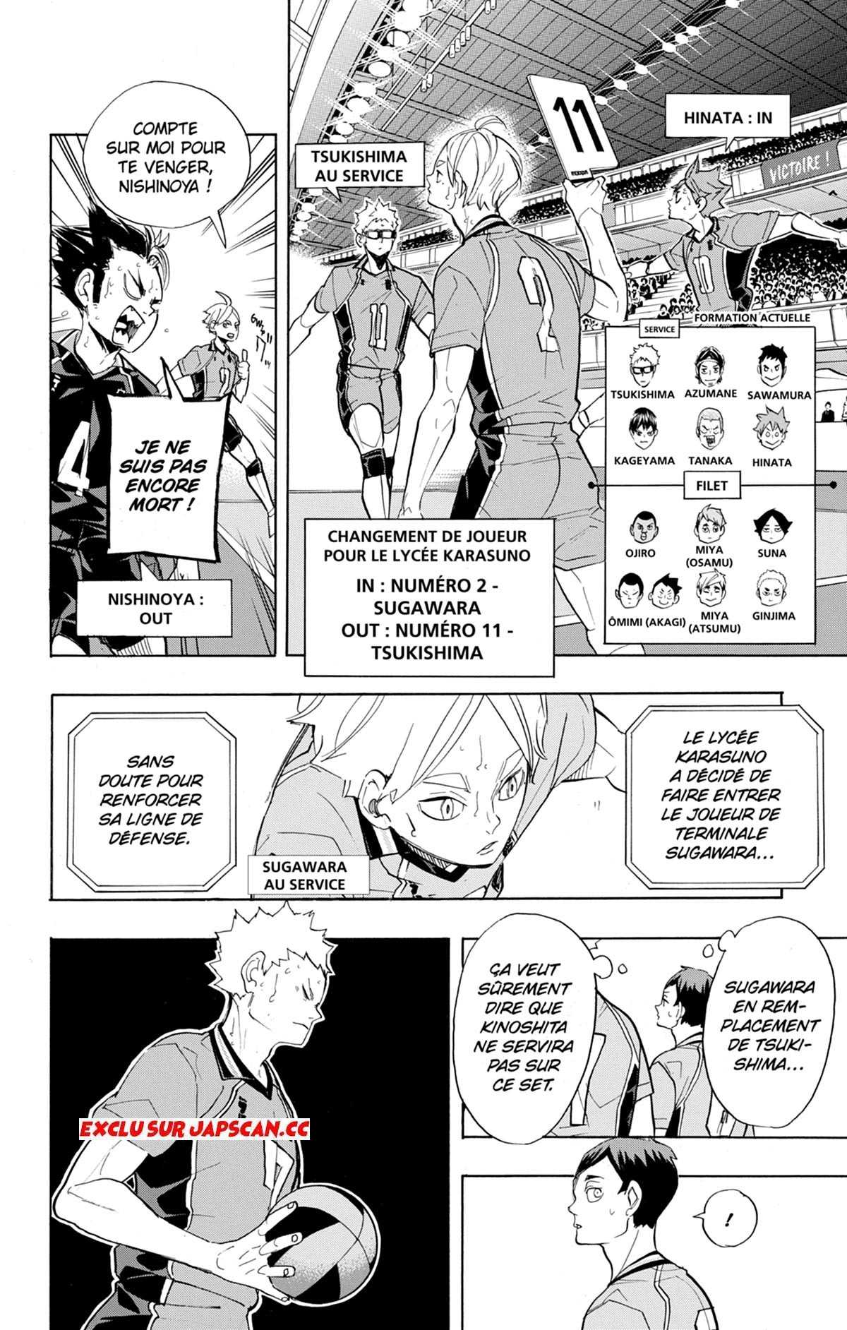 Read Haikyuu FRANCAIS Manga Online
