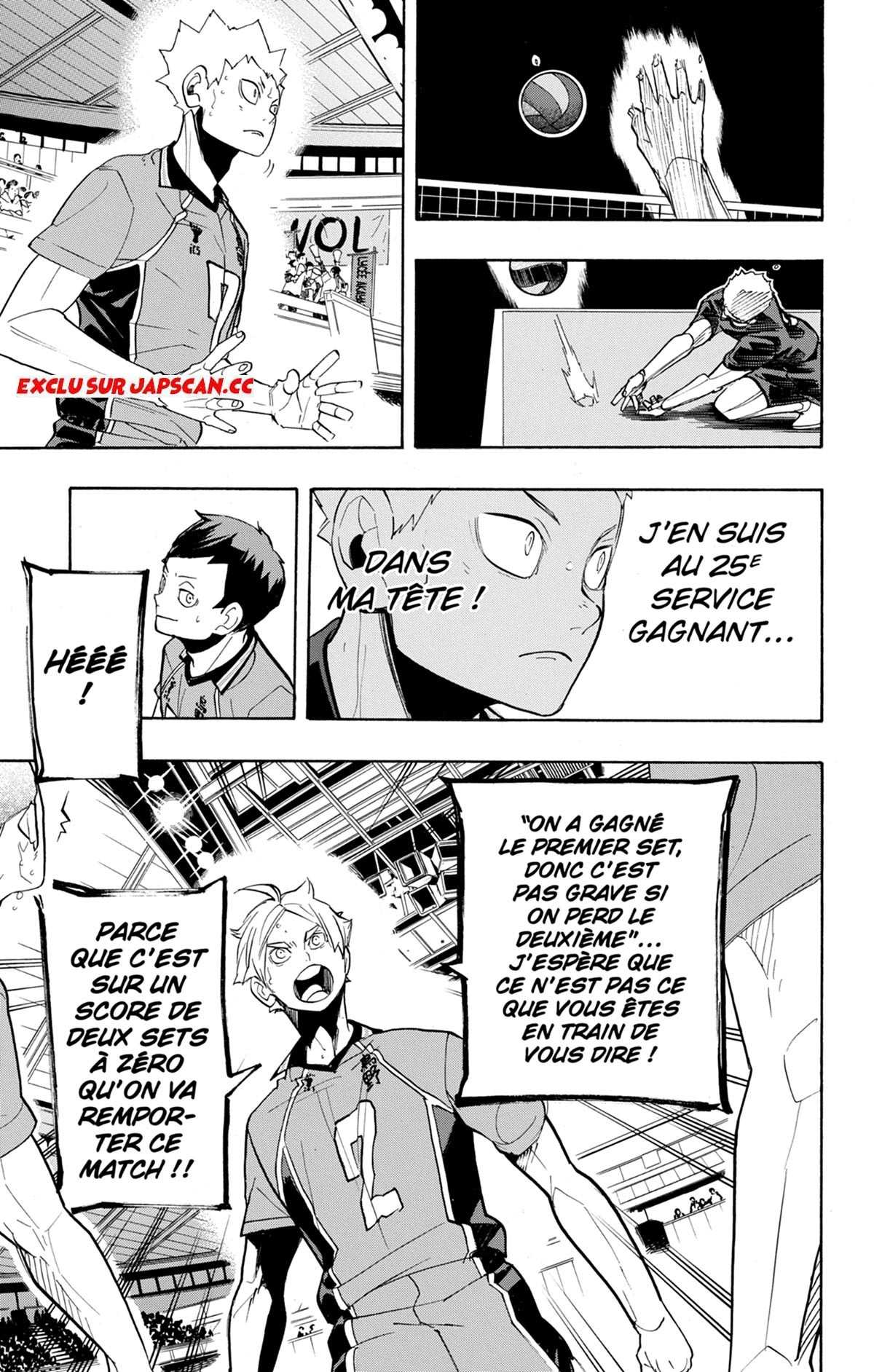 Read Haikyuu FRANCAIS Manga Online