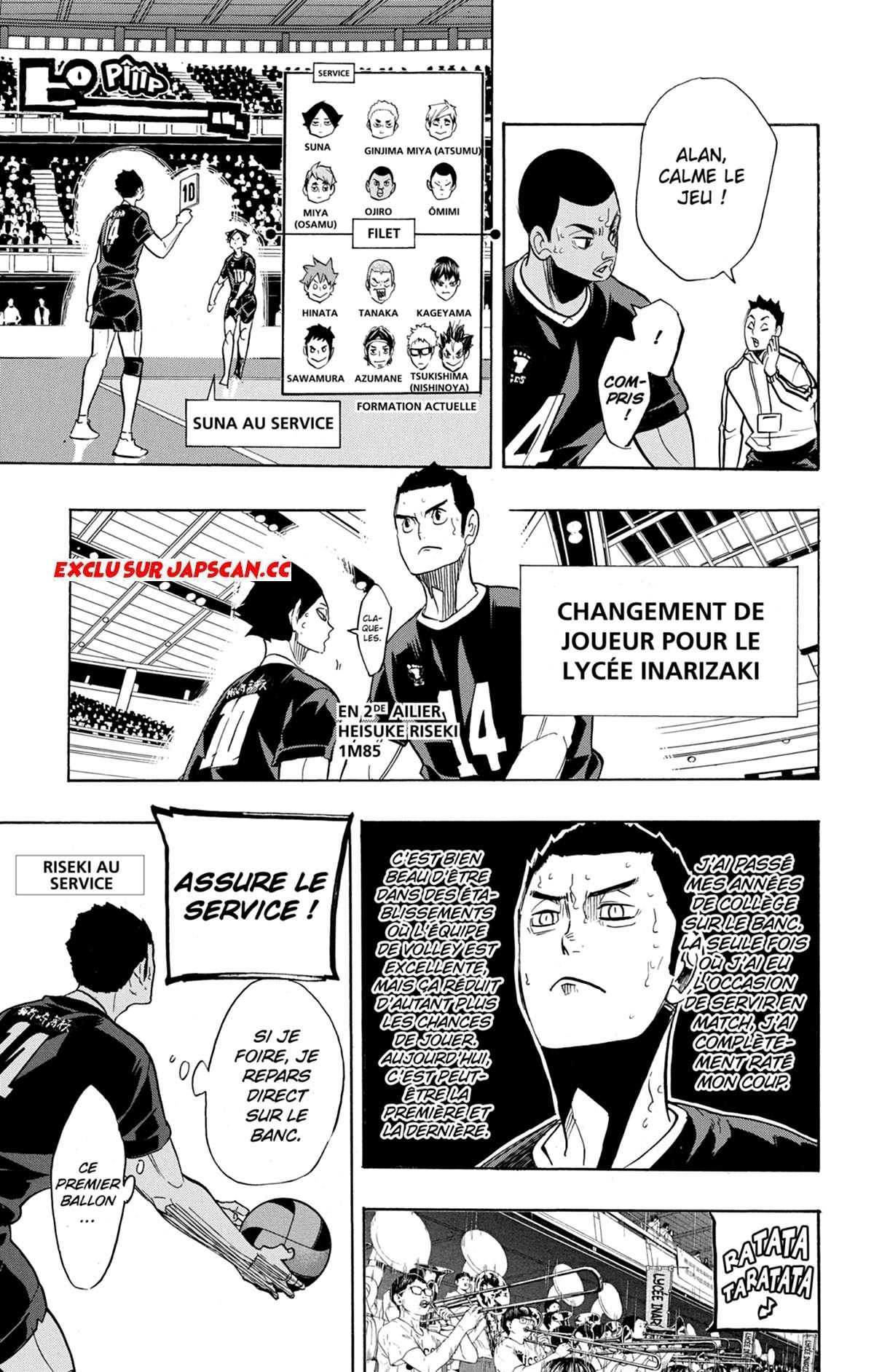 Read Haikyuu FRANCAIS Manga Online