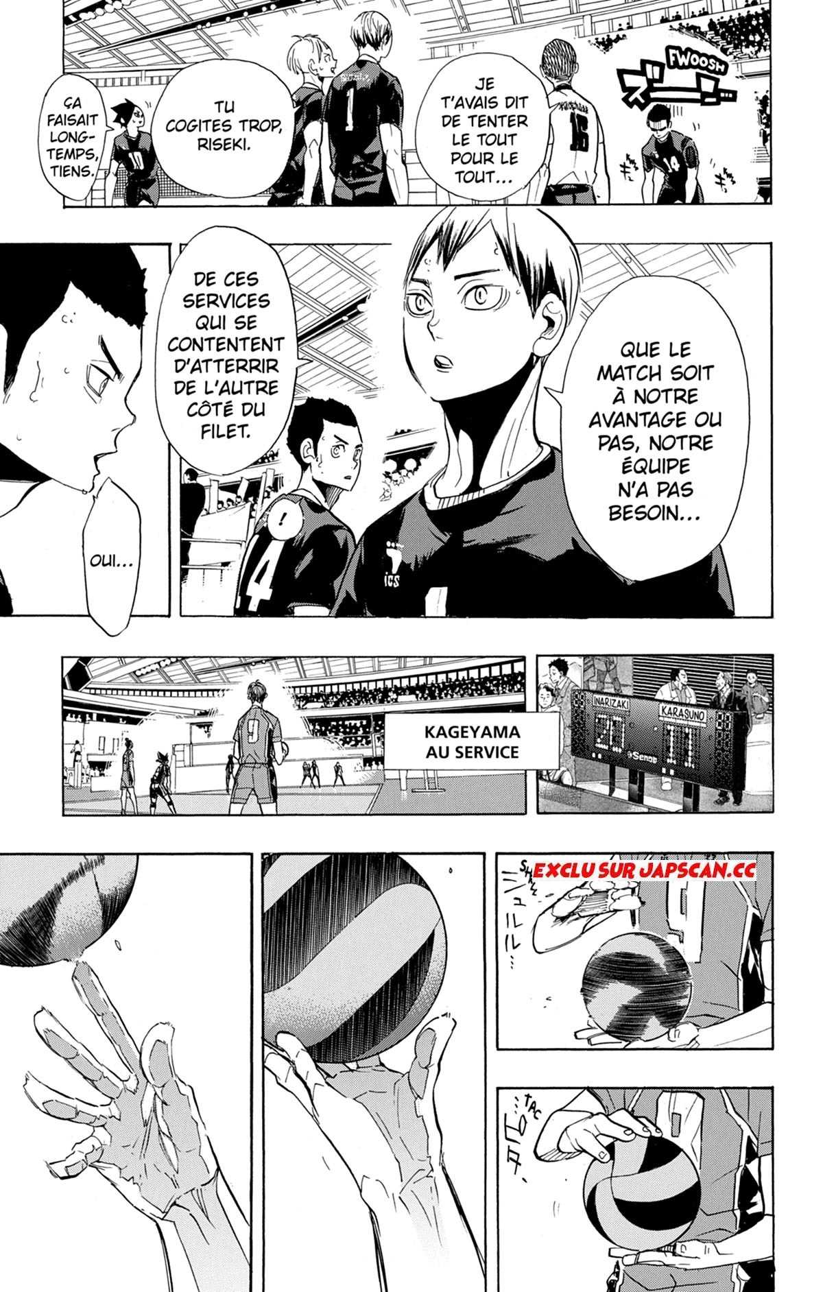 Read Haikyuu FRANCAIS Manga Online