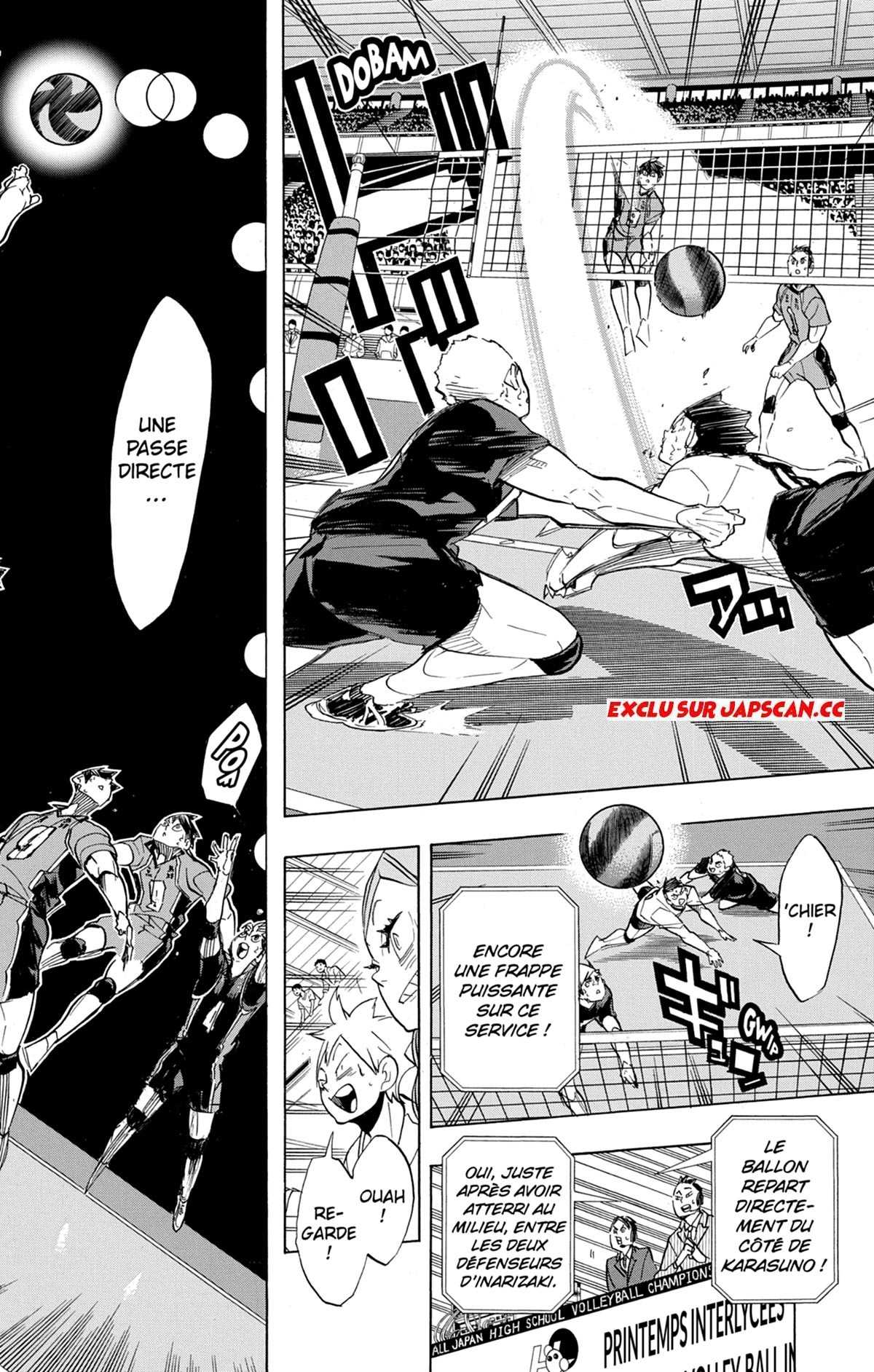 Read Haikyuu FRANCAIS Manga Online