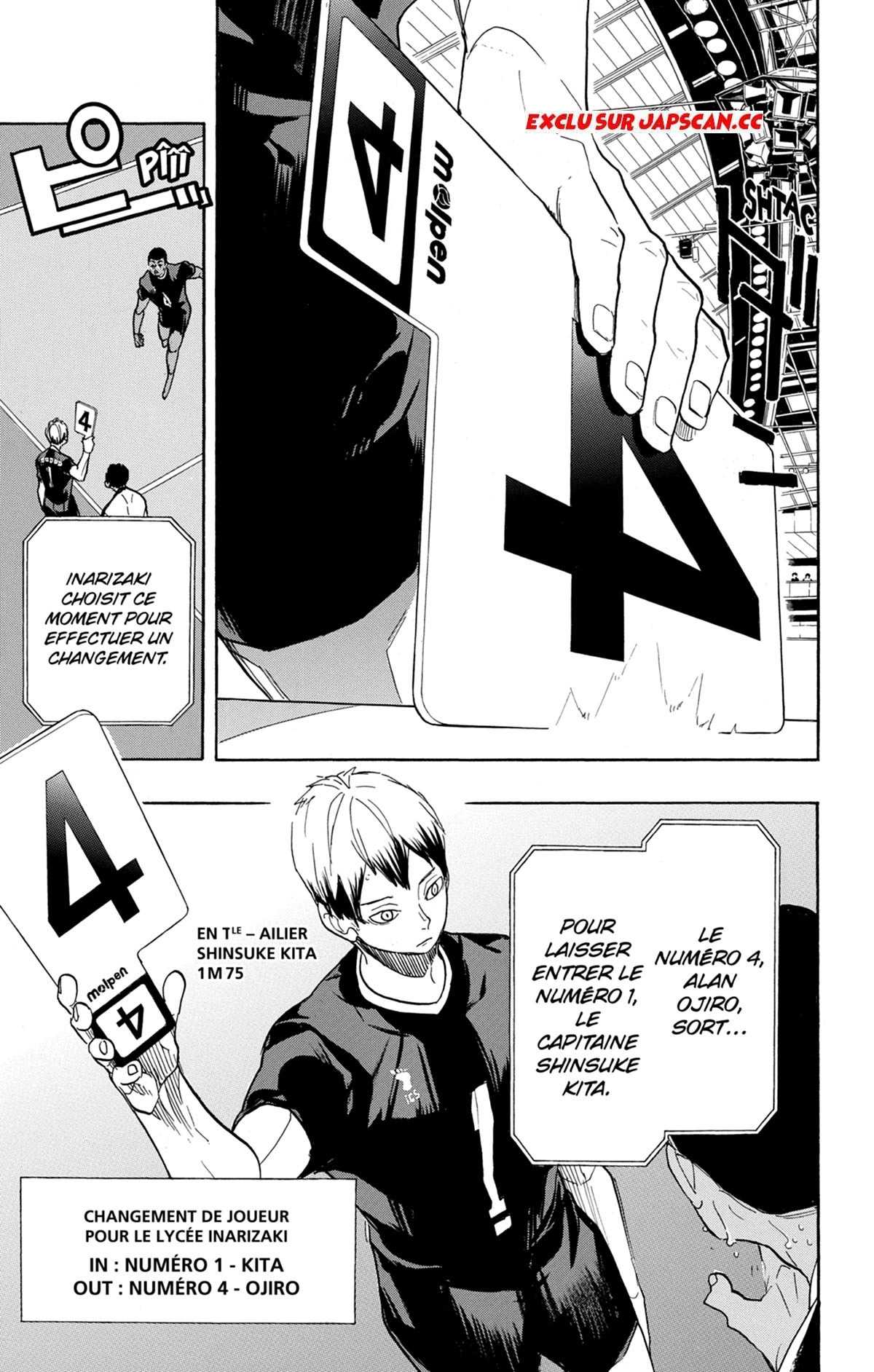 Read Haikyuu FRANCAIS Manga Online