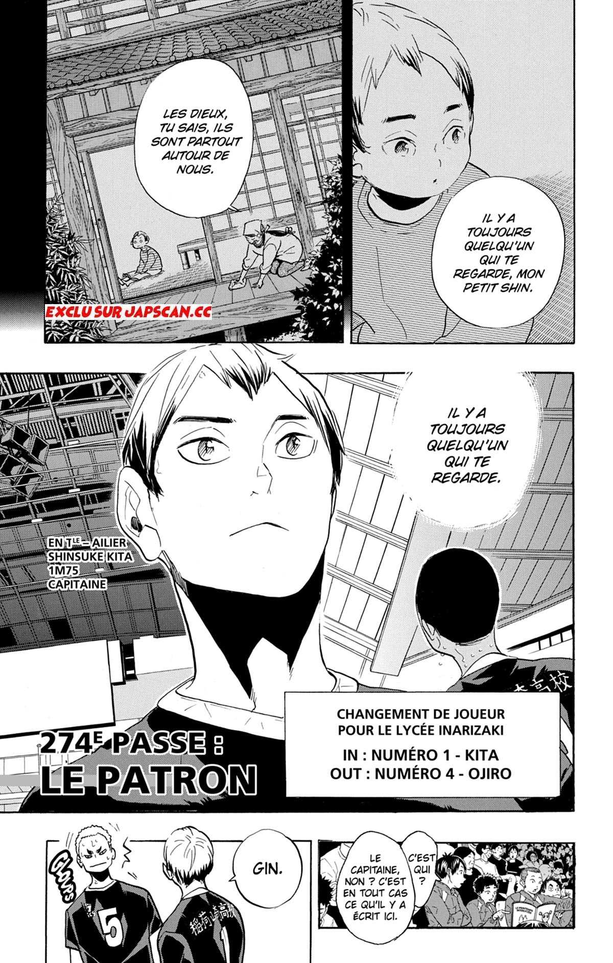 Read Haikyuu FRANCAIS Manga Online