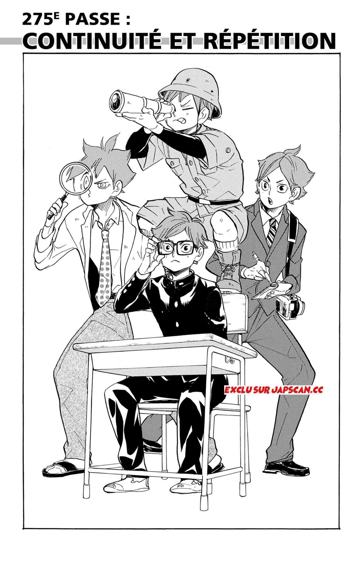 Read Haikyuu FRANCAIS Manga Online