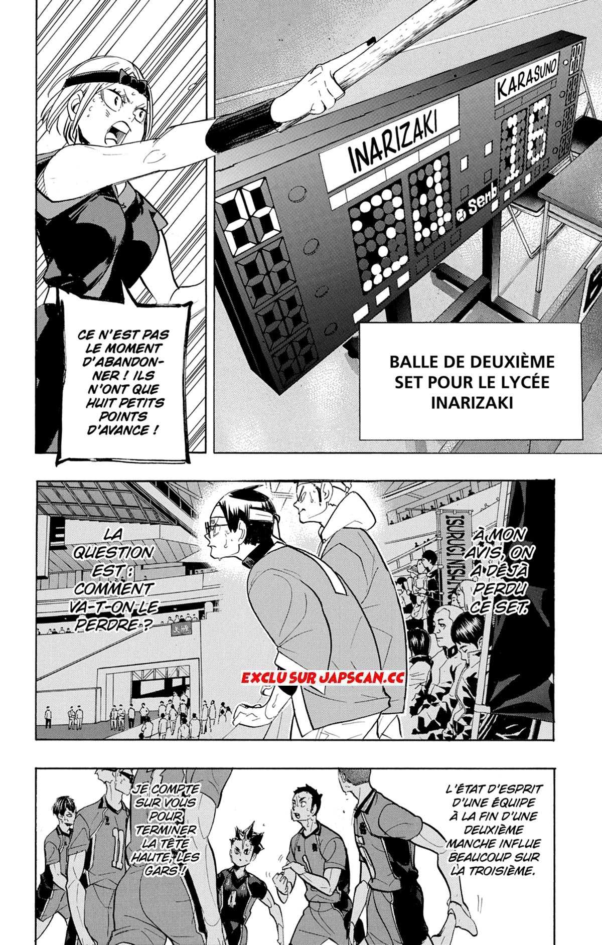 Read Haikyuu FRANCAIS Manga Online