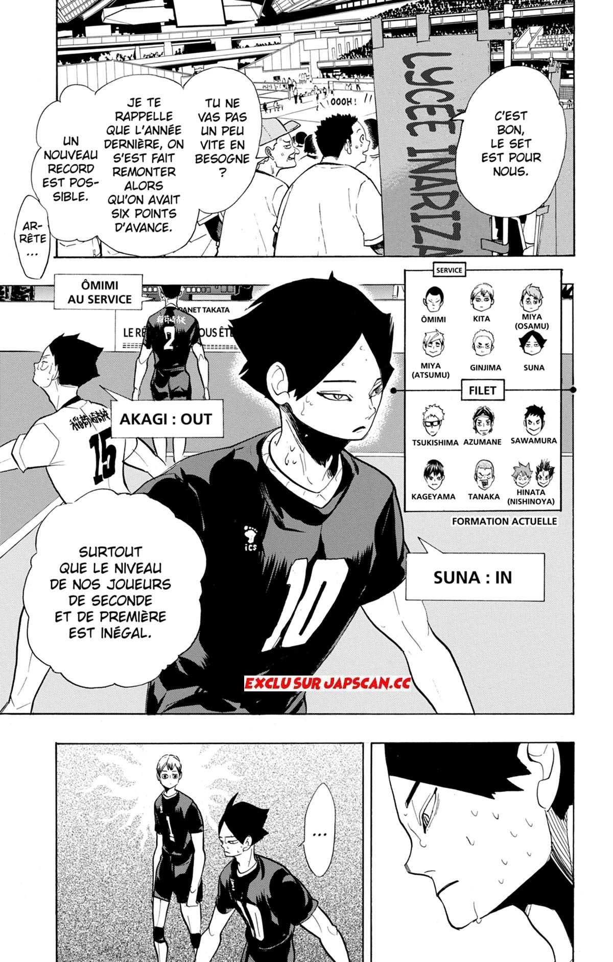 Read Haikyuu FRANCAIS Manga Online