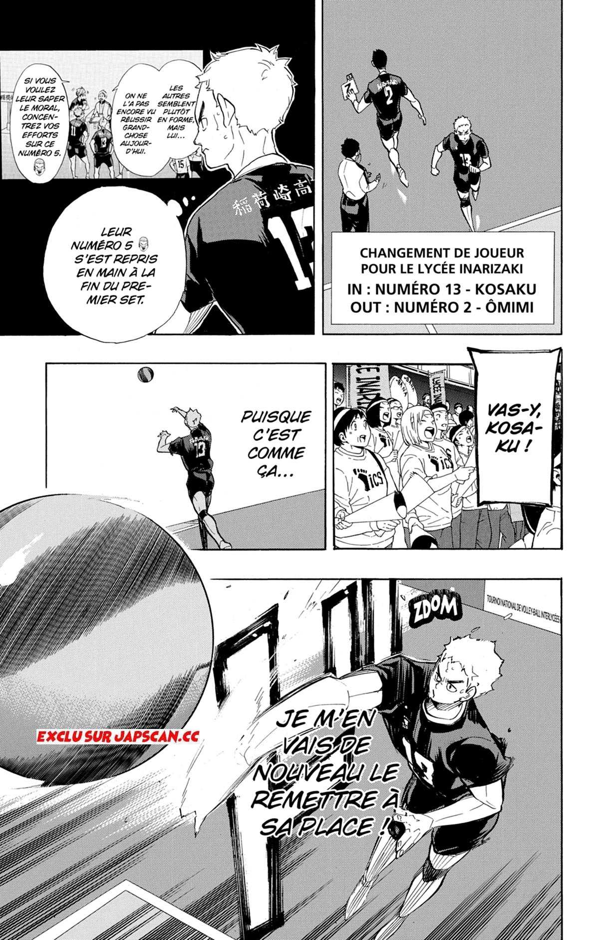 Read Haikyuu FRANCAIS Manga Online