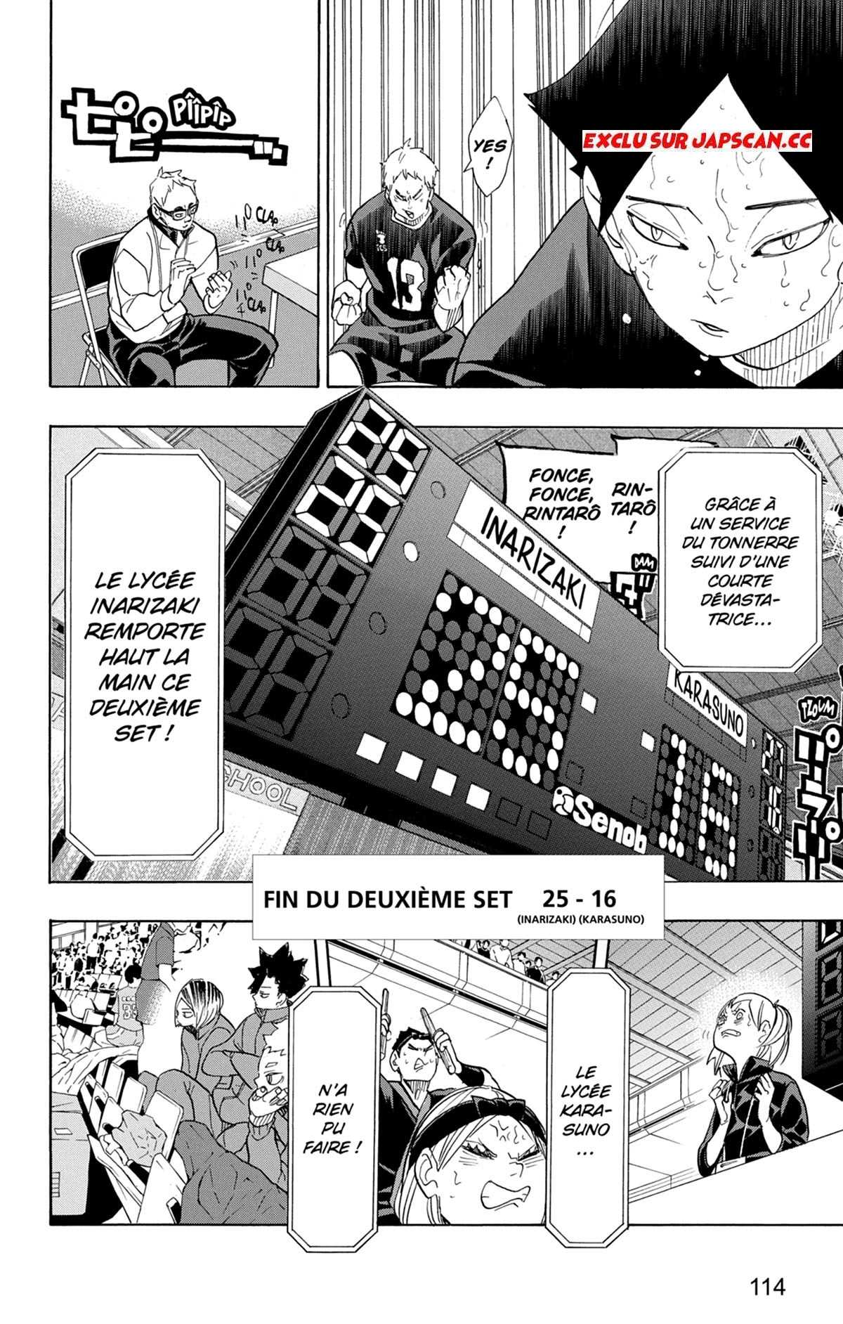Read Haikyuu FRANCAIS Manga Online
