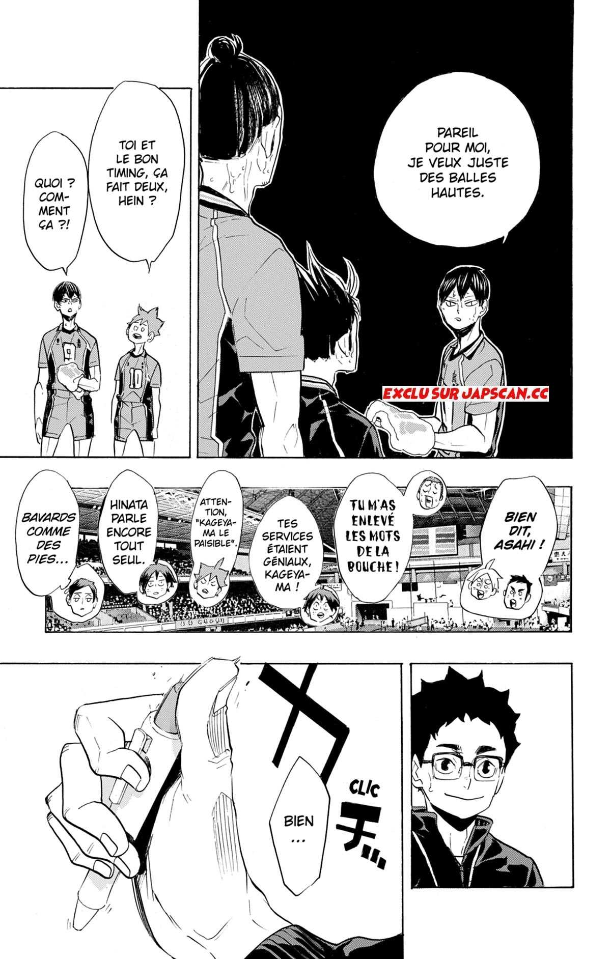 Read Haikyuu FRANCAIS Manga Online