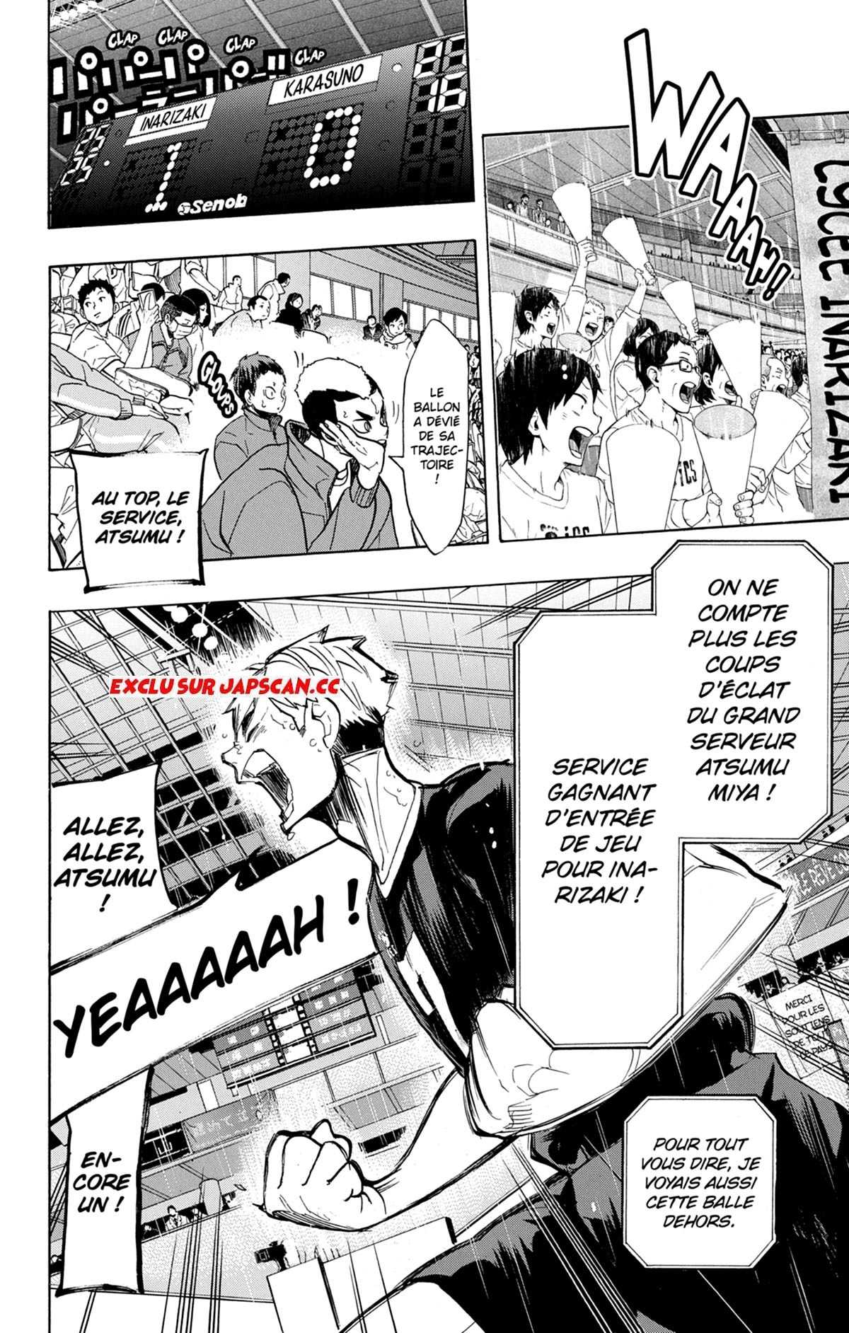 Read Haikyuu FRANCAIS Manga Online