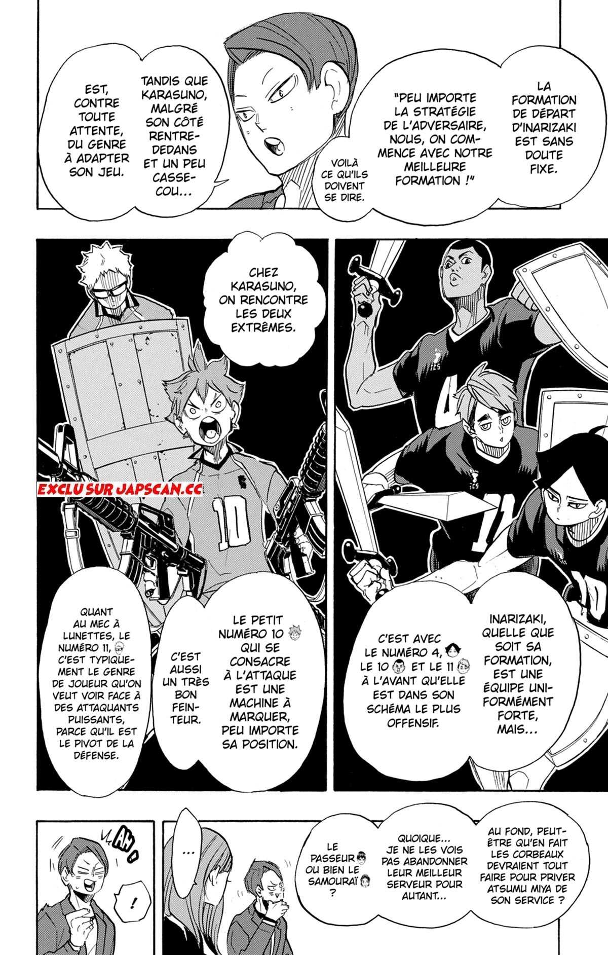 Read Haikyuu FRANCAIS Manga Online