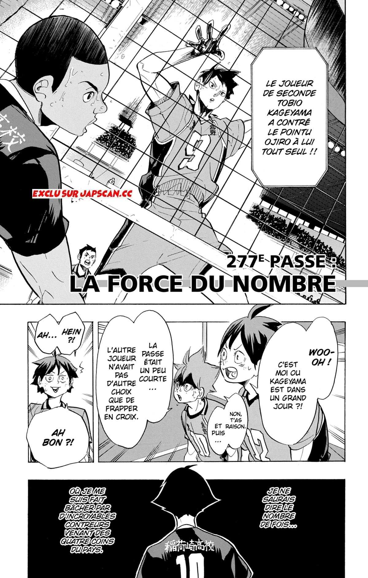 Read Haikyuu FRANCAIS Manga Online