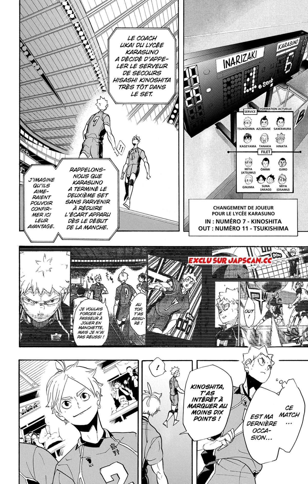 Read Haikyuu FRANCAIS Manga Online