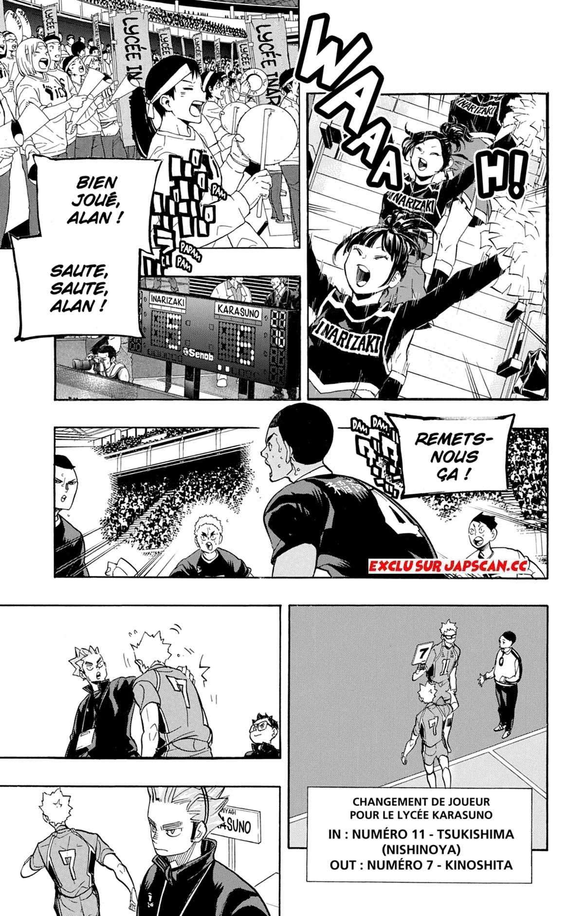 Read Haikyuu FRANCAIS Manga Online
