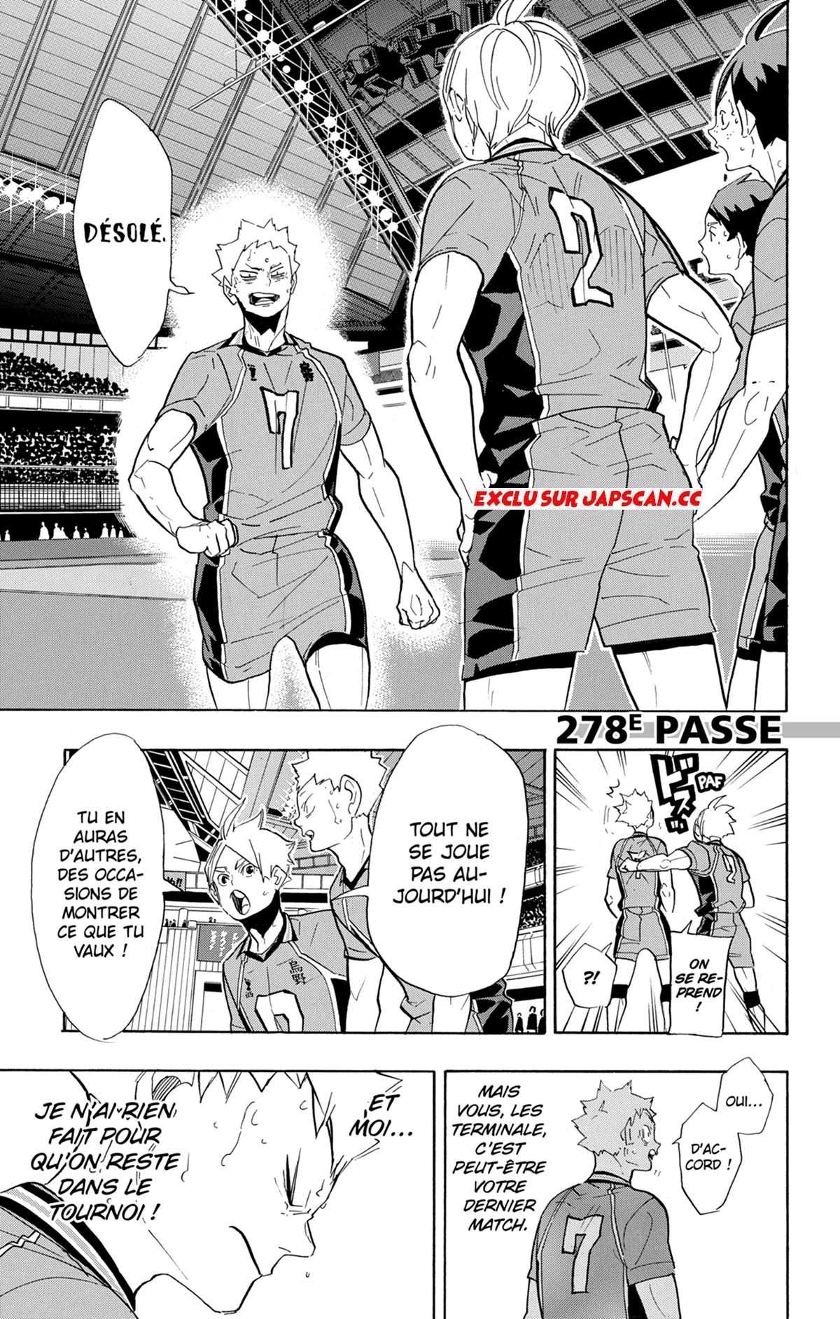 Read Haikyuu FRANCAIS Manga Online