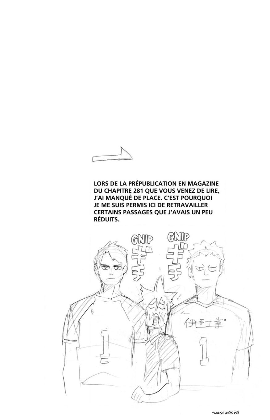 Read Haikyuu FRANCAIS Manga Online