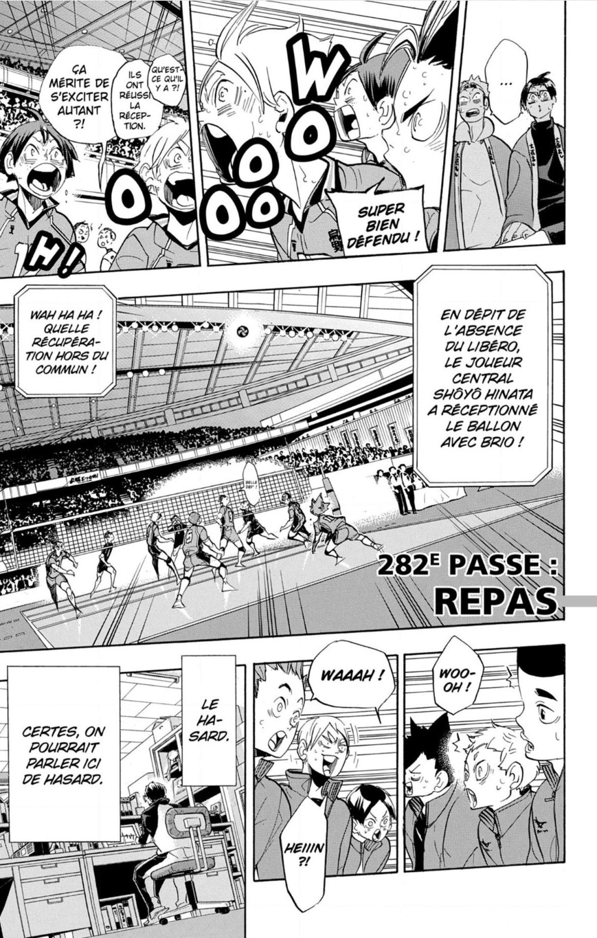 Read Haikyuu FRANCAIS Manga Online