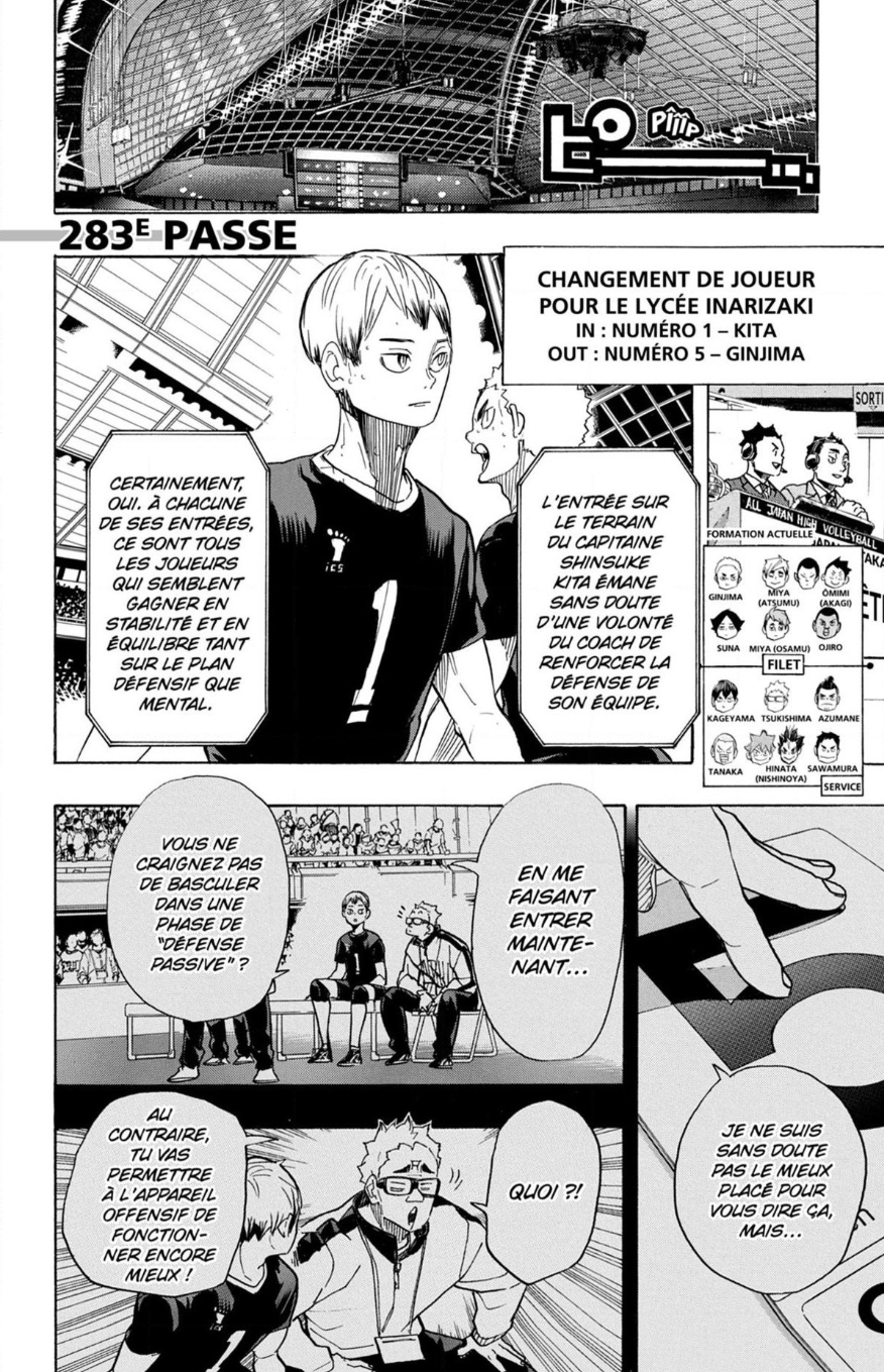 Read Haikyuu FRANCAIS Manga Online