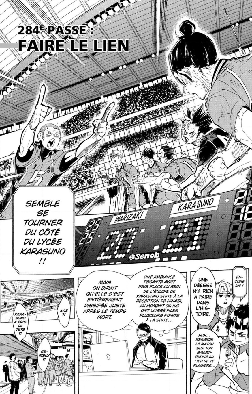 Read Haikyuu FRANCAIS Manga Online