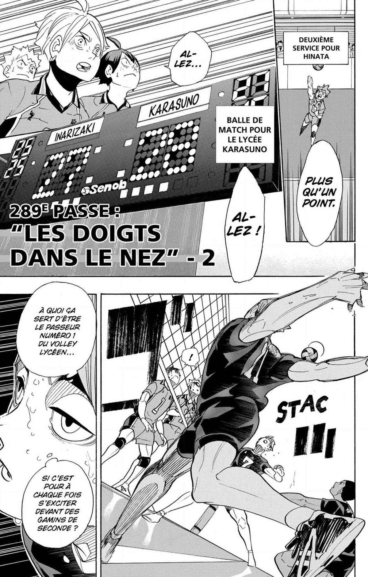 Read Haikyuu FRANCAIS Manga Online