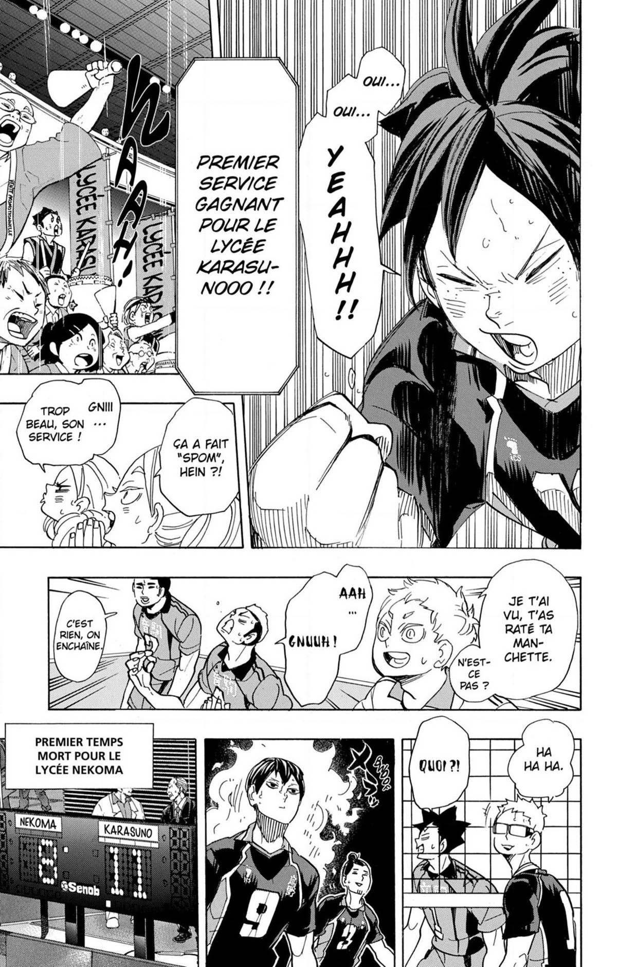 Read Haikyuu FRANCAIS Manga Online
