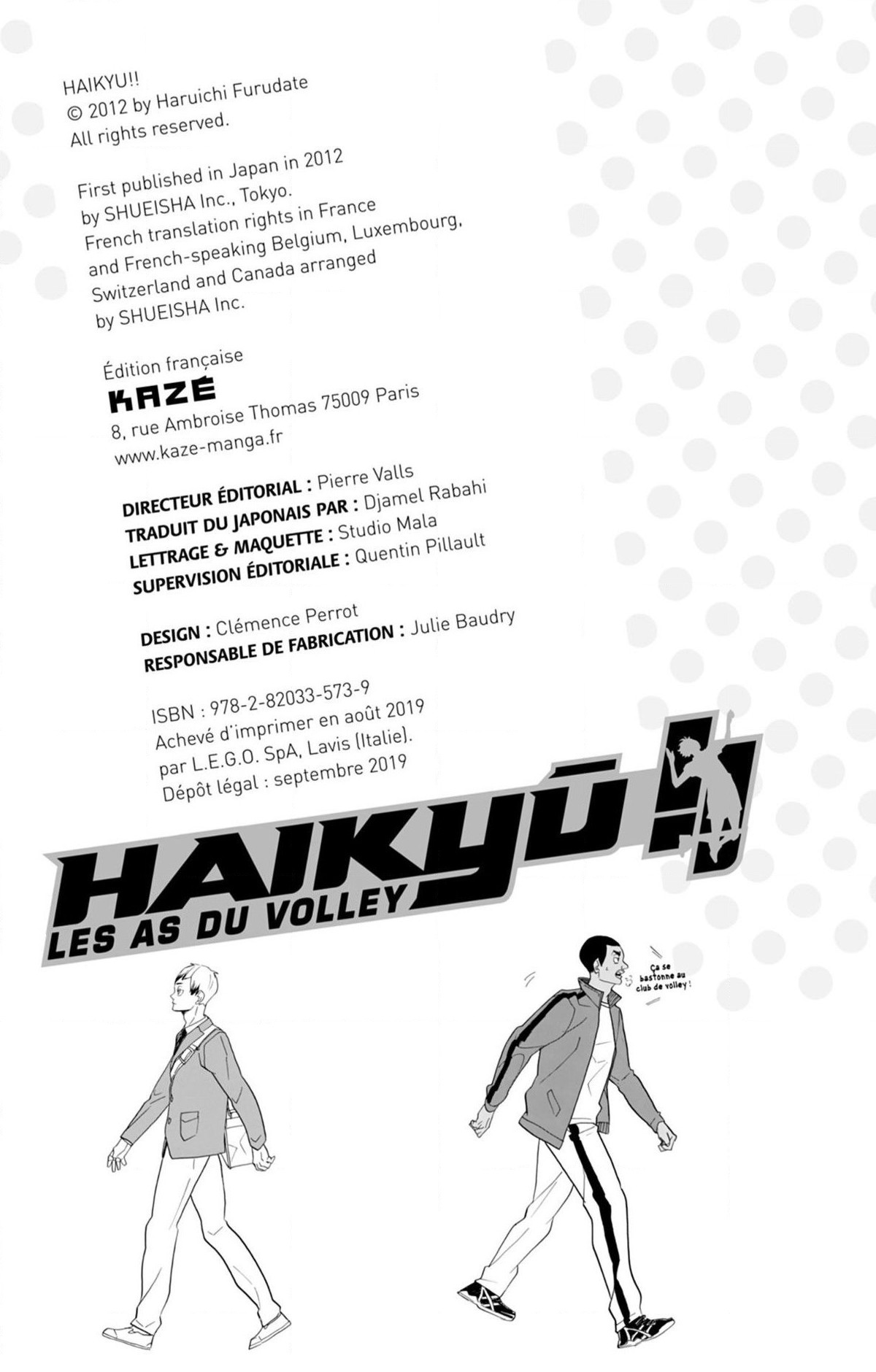 Read Haikyuu FRANCAIS Manga Online