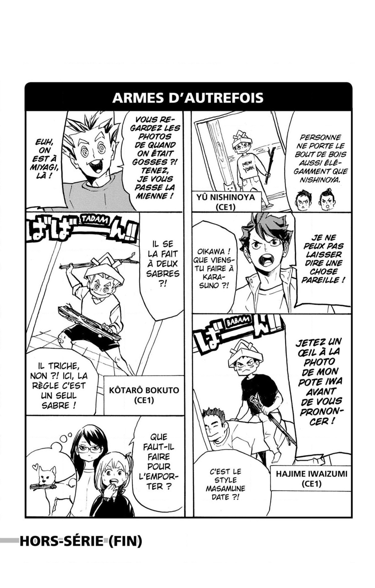 Read Haikyuu FRANCAIS Manga Online