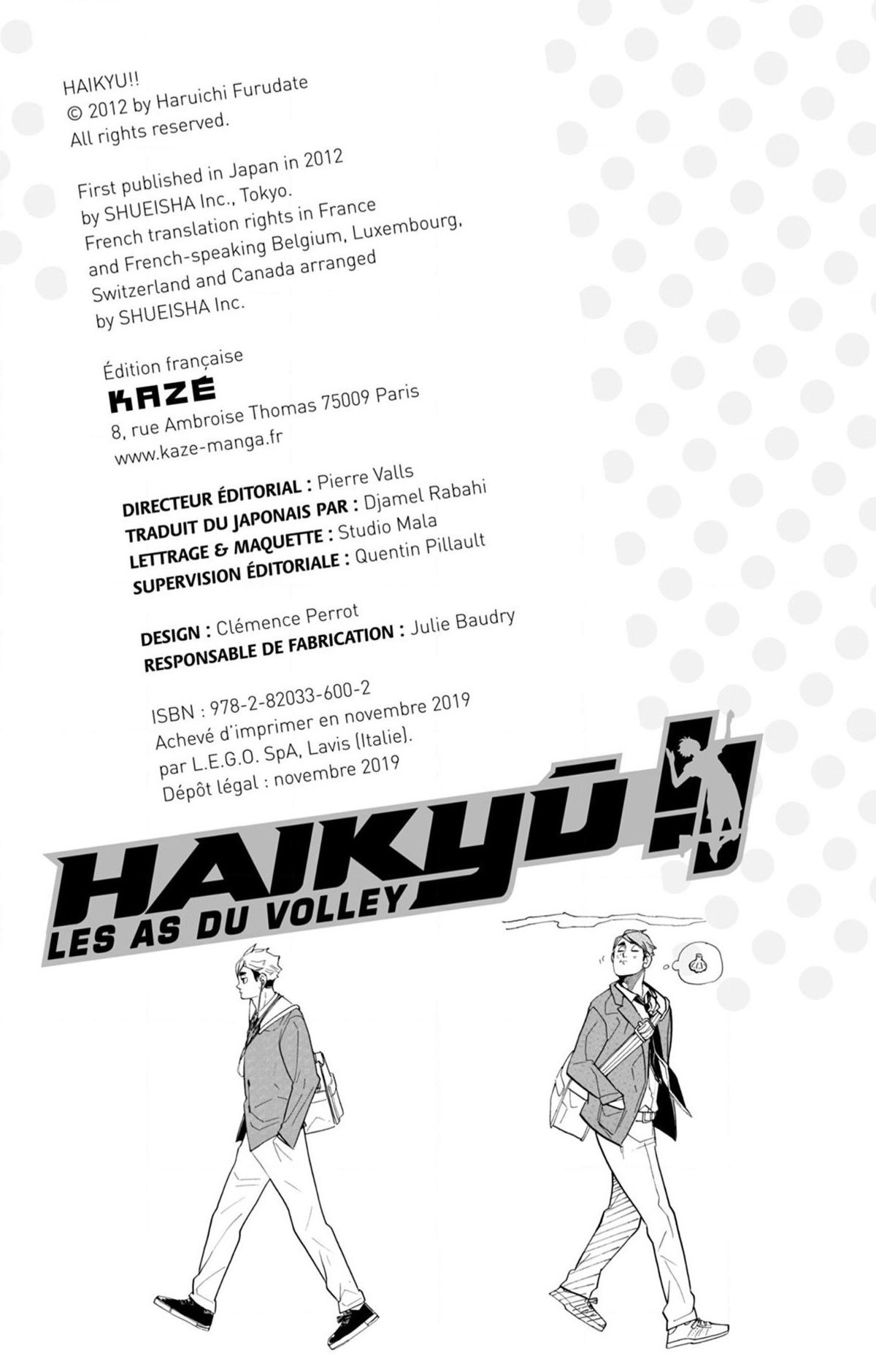 Read Haikyuu FRANCAIS Manga Online